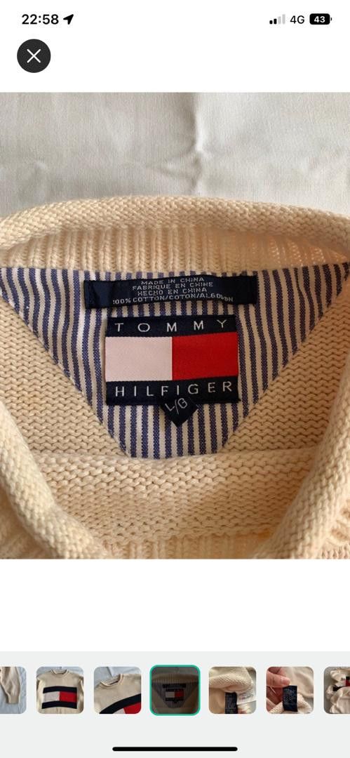Tommy Hilfiger Vintage Tommy Hilfiger knitwear Size US L / EU 52-54 / 3 - 2 Thumbnail