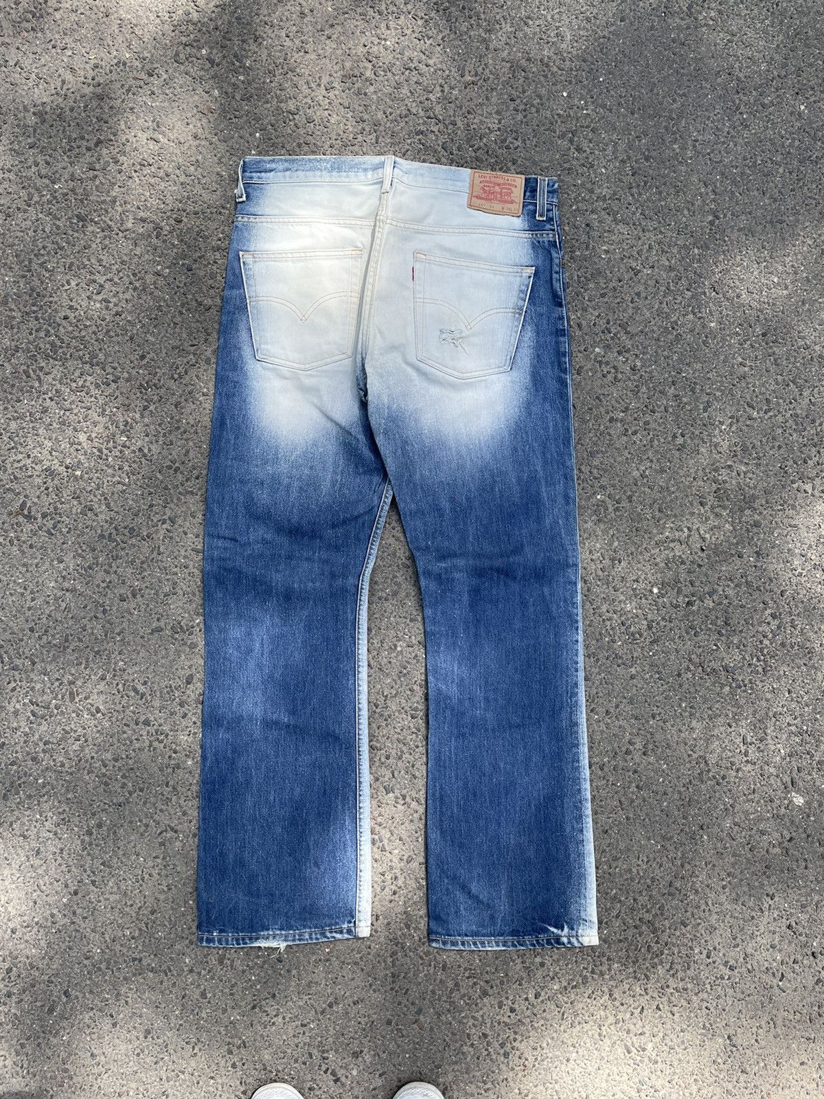 Le Grande Bleu (L.G.B.) Maison Margiela Style Levis Jeans Size US 34 / EU 50 - 8 Thumbnail