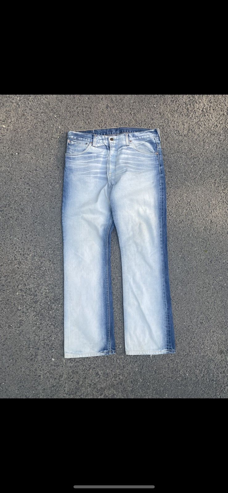 Le Grande Bleu (L.G.B.) Maison Margiela Style Levis Jeans Size US 34 / EU 50 - 9 Thumbnail