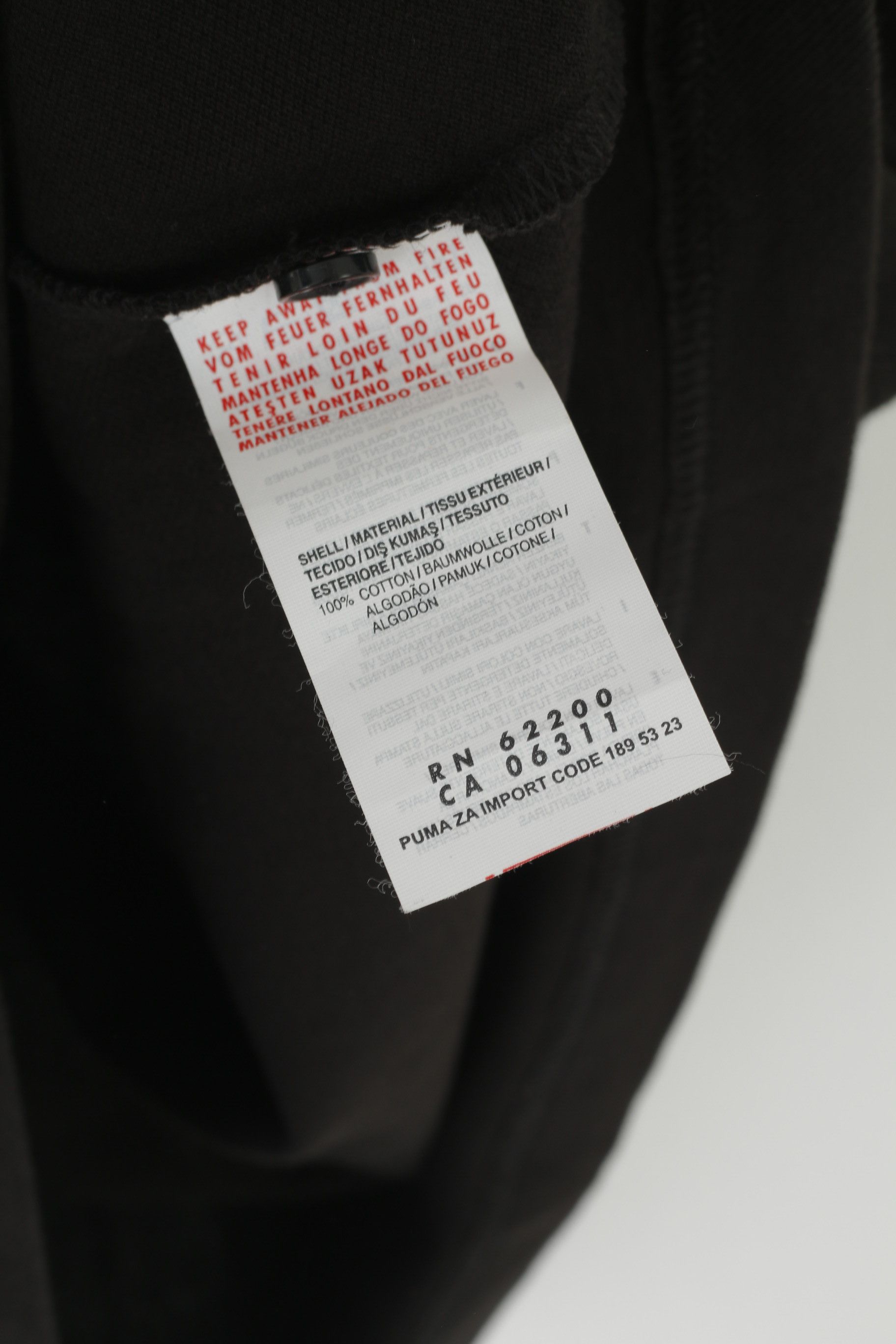 Puma New Puma Men L Polo Shirt Black Cotton Ferrari 7586 Size US L / EU 52-54 / 3 - 4 Thumbnail