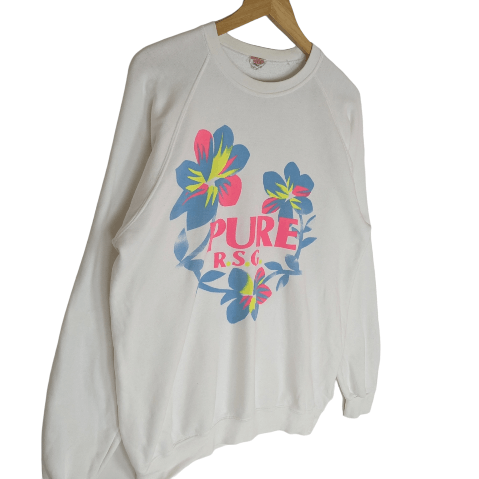 Japanese Brand × Vintage Japan Vintage SISIN Pure RSG Crewneck Jumper Sweatshirt Size US L / EU 52-54 / 3 - 3 Thumbnail