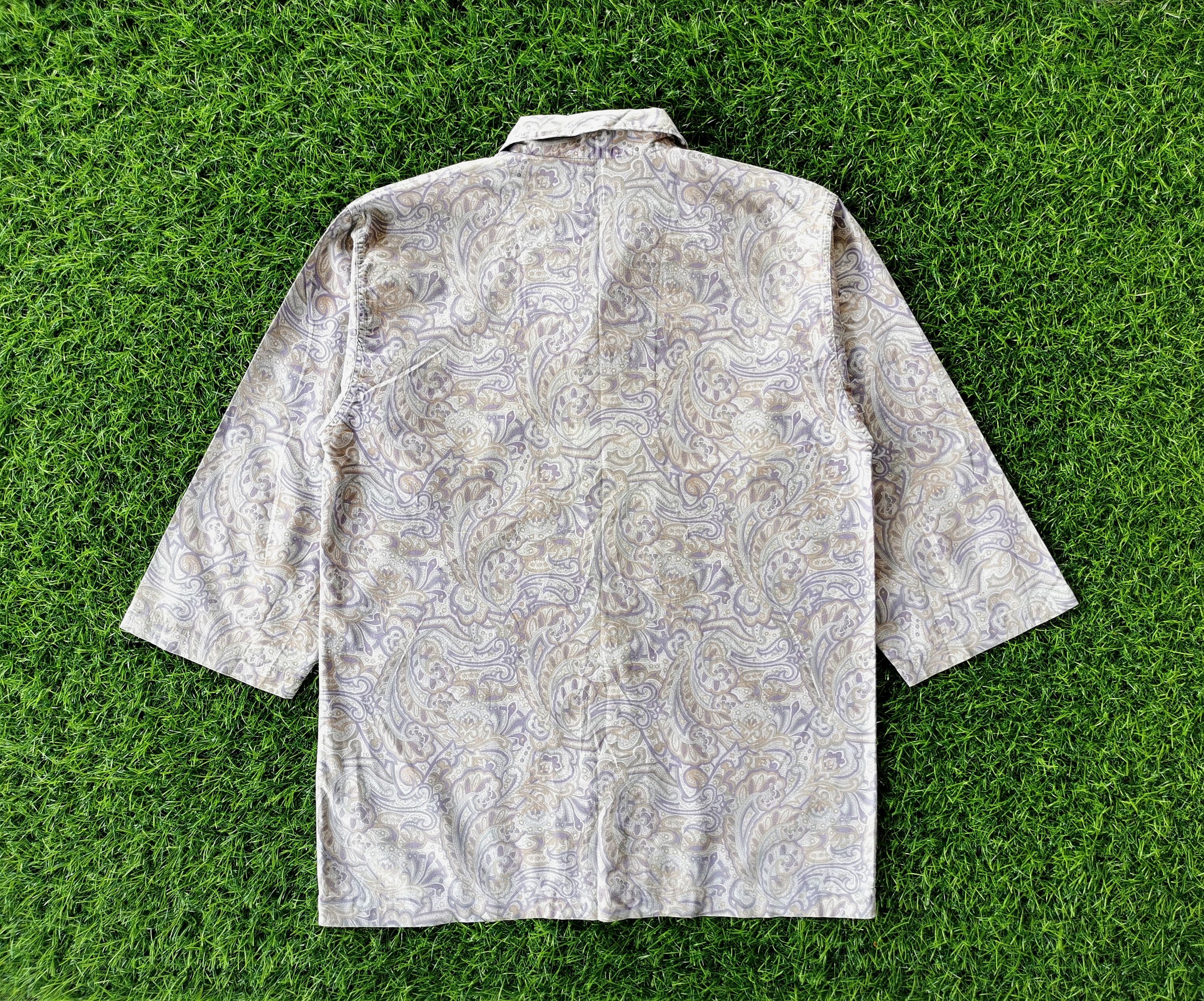 Burberry Vintage Burberrys Paisley Button Shirts Burberry Size US L / EU 52-54 / 3 - 8 Thumbnail