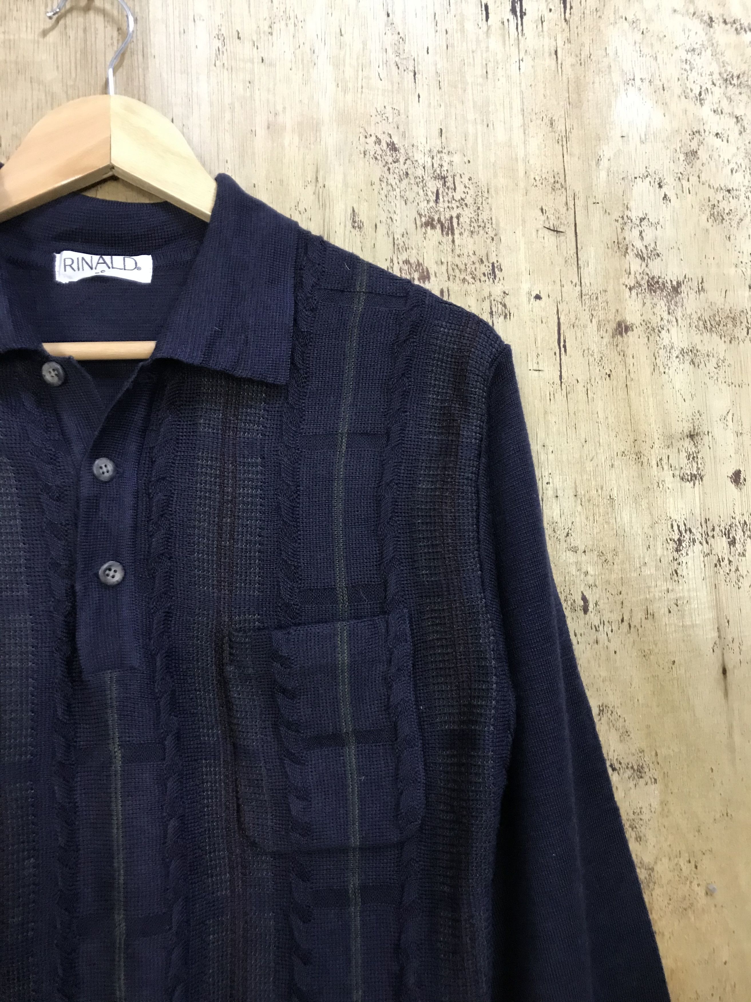 Rinald Longsleeve Twist Cable Knit Shirt