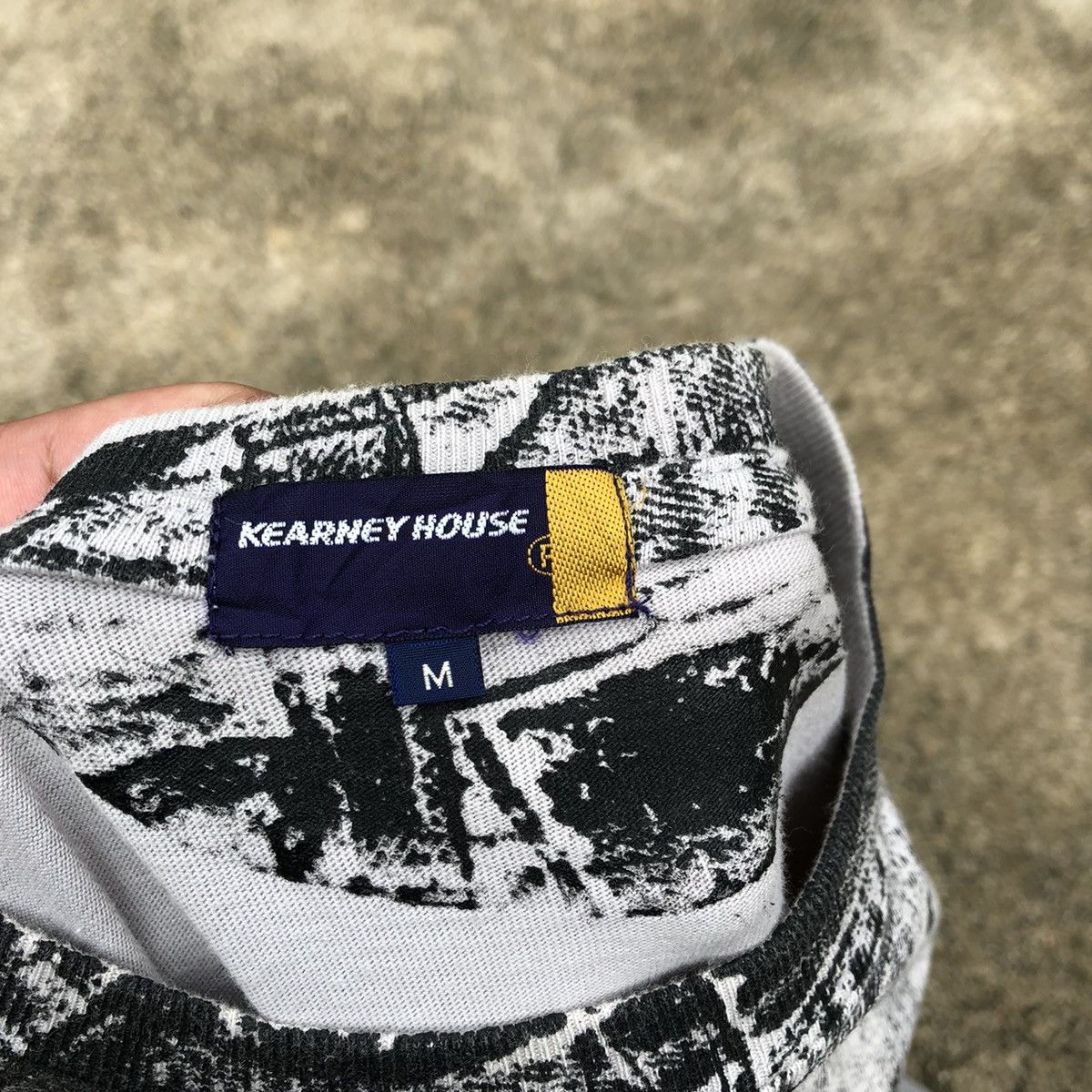 Designer × Japanese Brand × Vintage 🔥Rare🔥🇯🇵Kearney House Nice Splash Denim Design Sun Faded Tee Size US S / EU 44-46 / 1 - 15 Thumbnail
