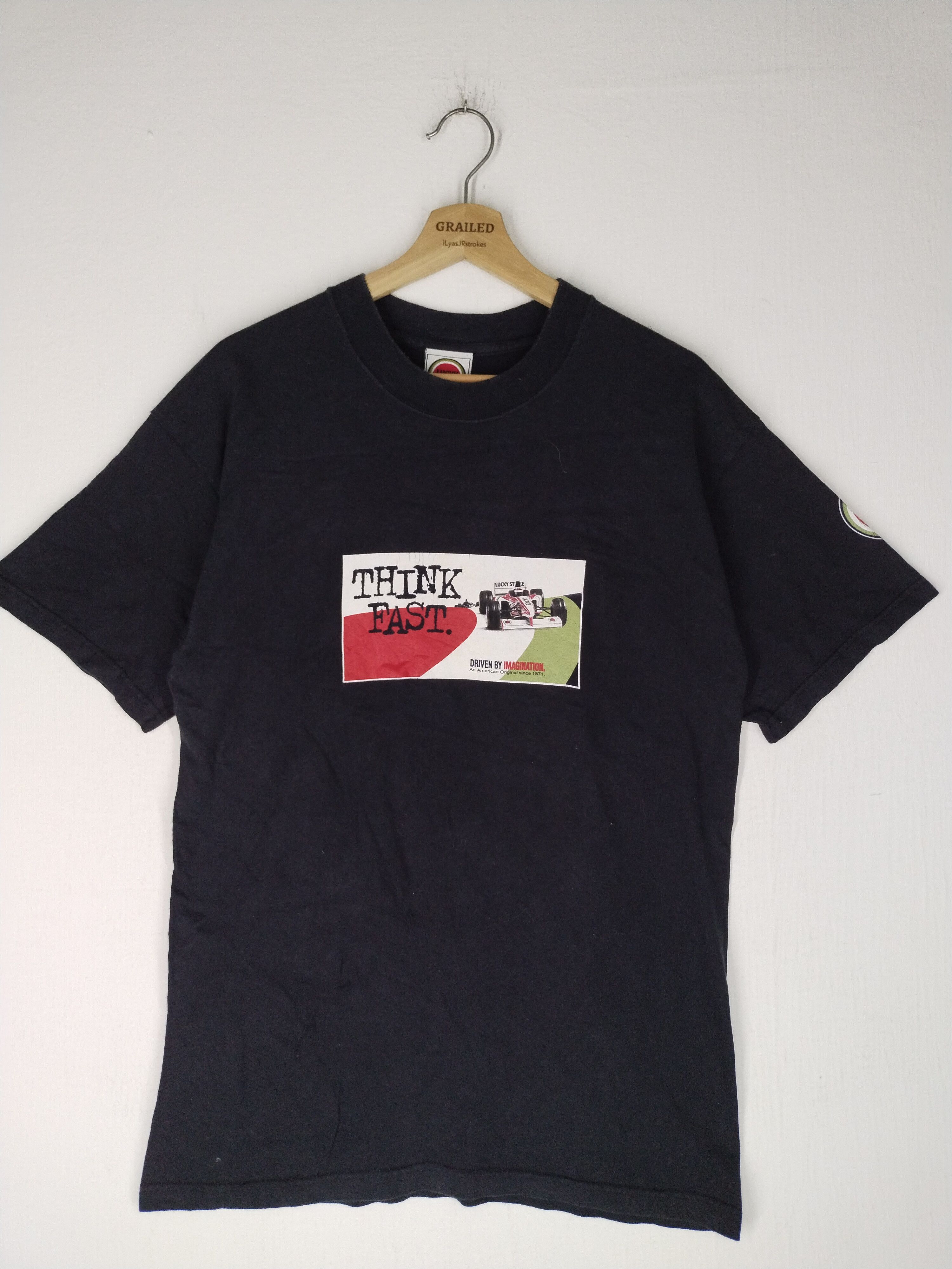 Vintage VINTAGE LUCKY STRIKE RACING AMERICAN BRAND TOBACCO TEE | Grailed