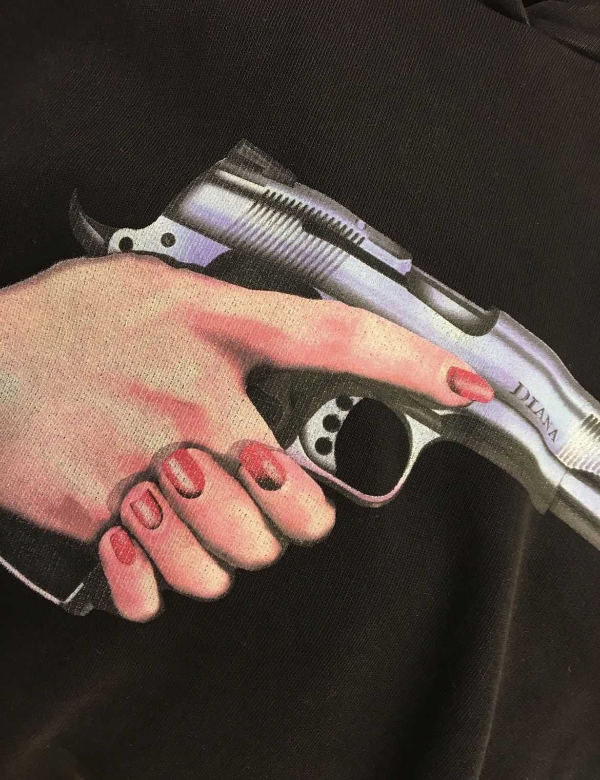 Off-White Diana Gun Hoodie Size US S / EU 44-46 / 1 - 3 Thumbnail