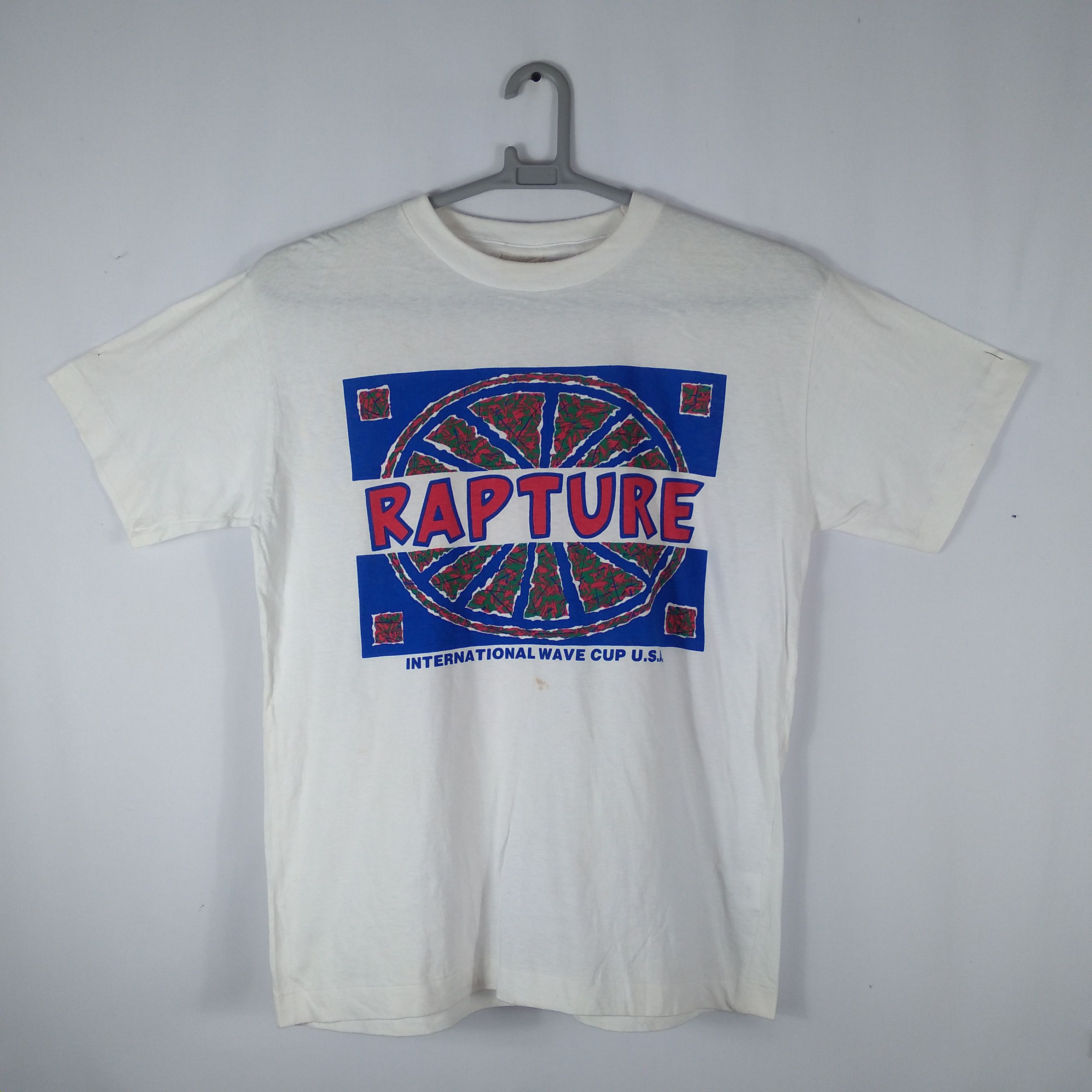 Vintage Vintage 90s RAPTURE International Waves Cup USA Promo Tee Size US L / EU 52-54 / 3 - 1 Thumbnail