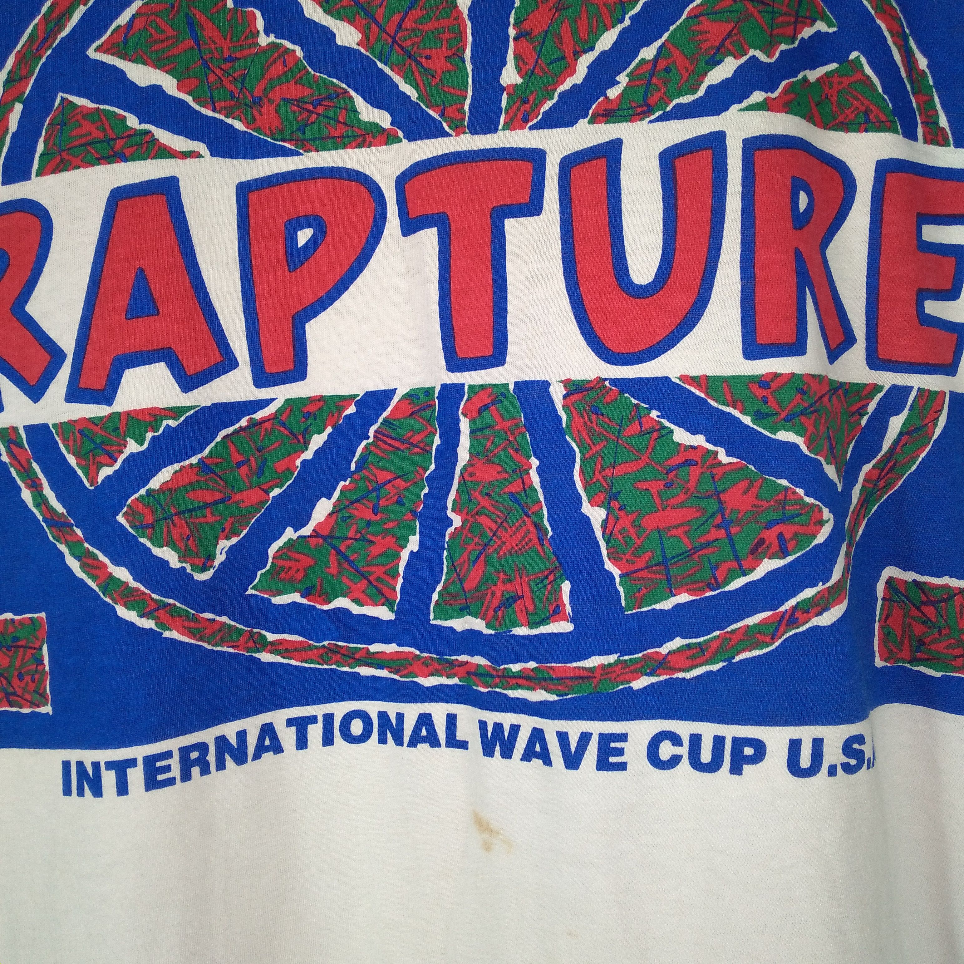 Vintage Vintage 90s RAPTURE International Waves Cup USA Promo Tee Size US L / EU 52-54 / 3 - 4 Thumbnail