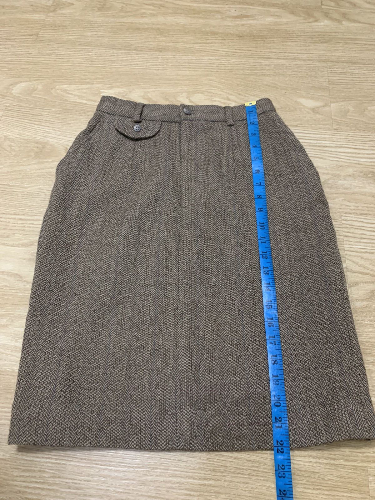 Polo Ralph Lauren × Ralph Lauren × Vintage Vintage Ralph Lauren Wool Skirt Size 25" / US 0 / IT 36 - 12 Thumbnail