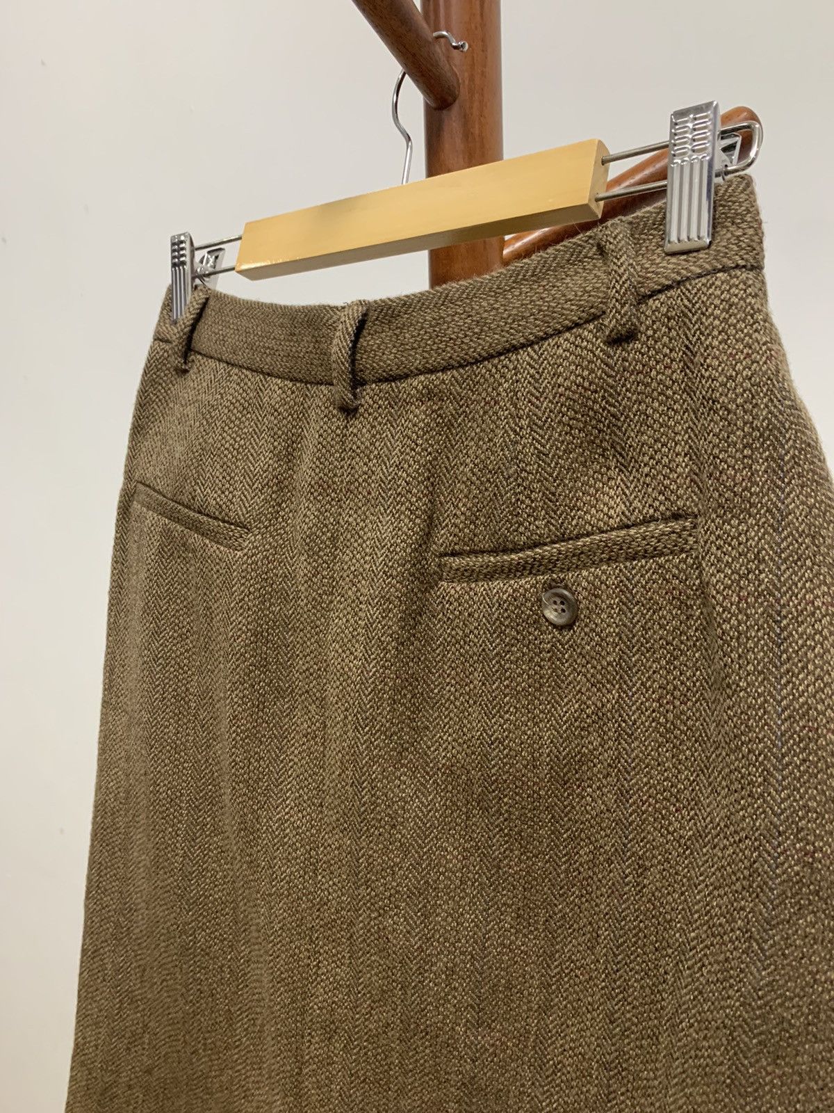 Polo Ralph Lauren × Ralph Lauren × Vintage Vintage Ralph Lauren Wool Skirt Size 25" / US 0 / IT 36 - 5 Thumbnail