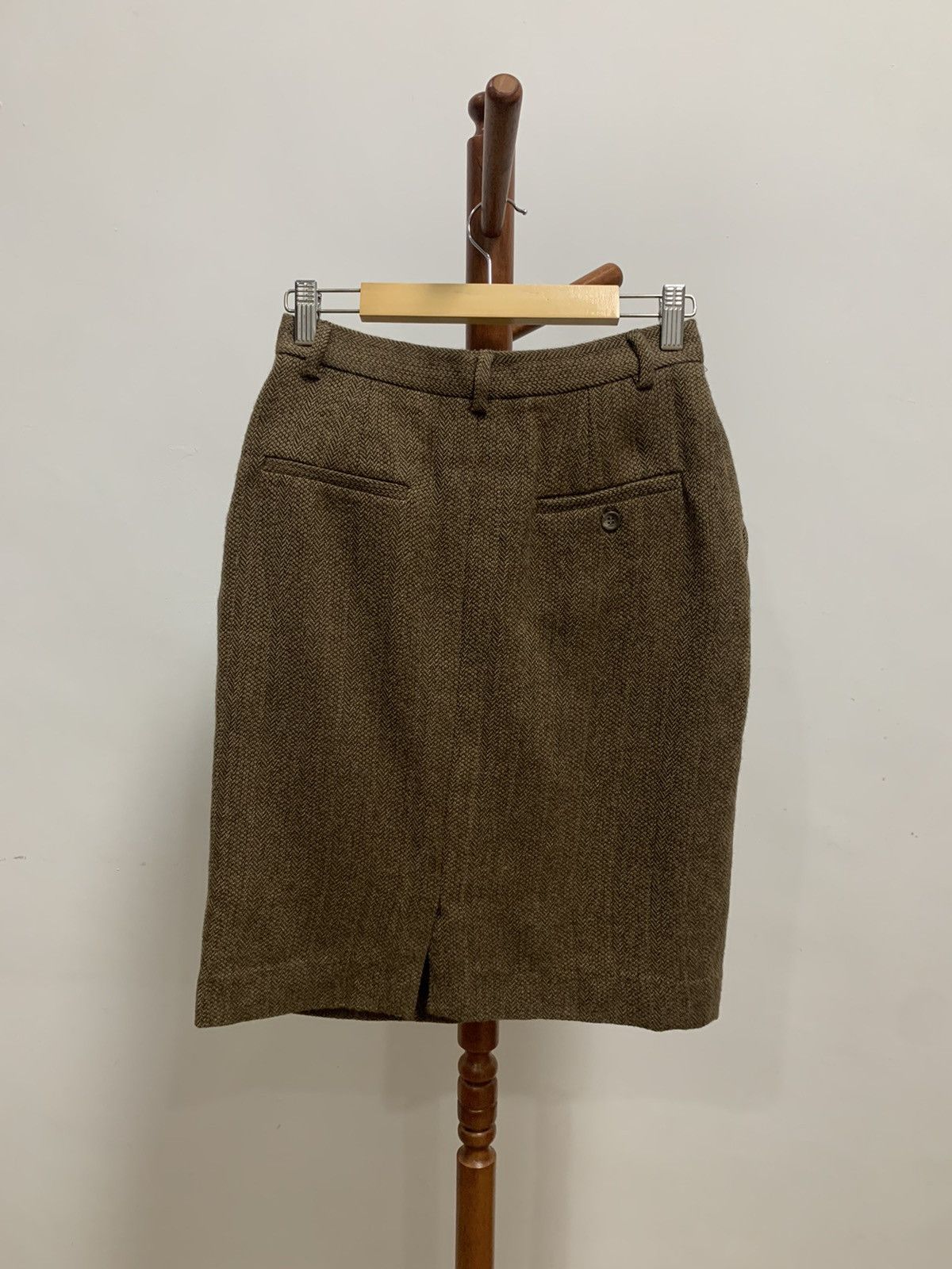 Polo Ralph Lauren × Ralph Lauren × Vintage Vintage Ralph Lauren Wool Skirt Size 25" / US 0 / IT 36 - 4 Thumbnail
