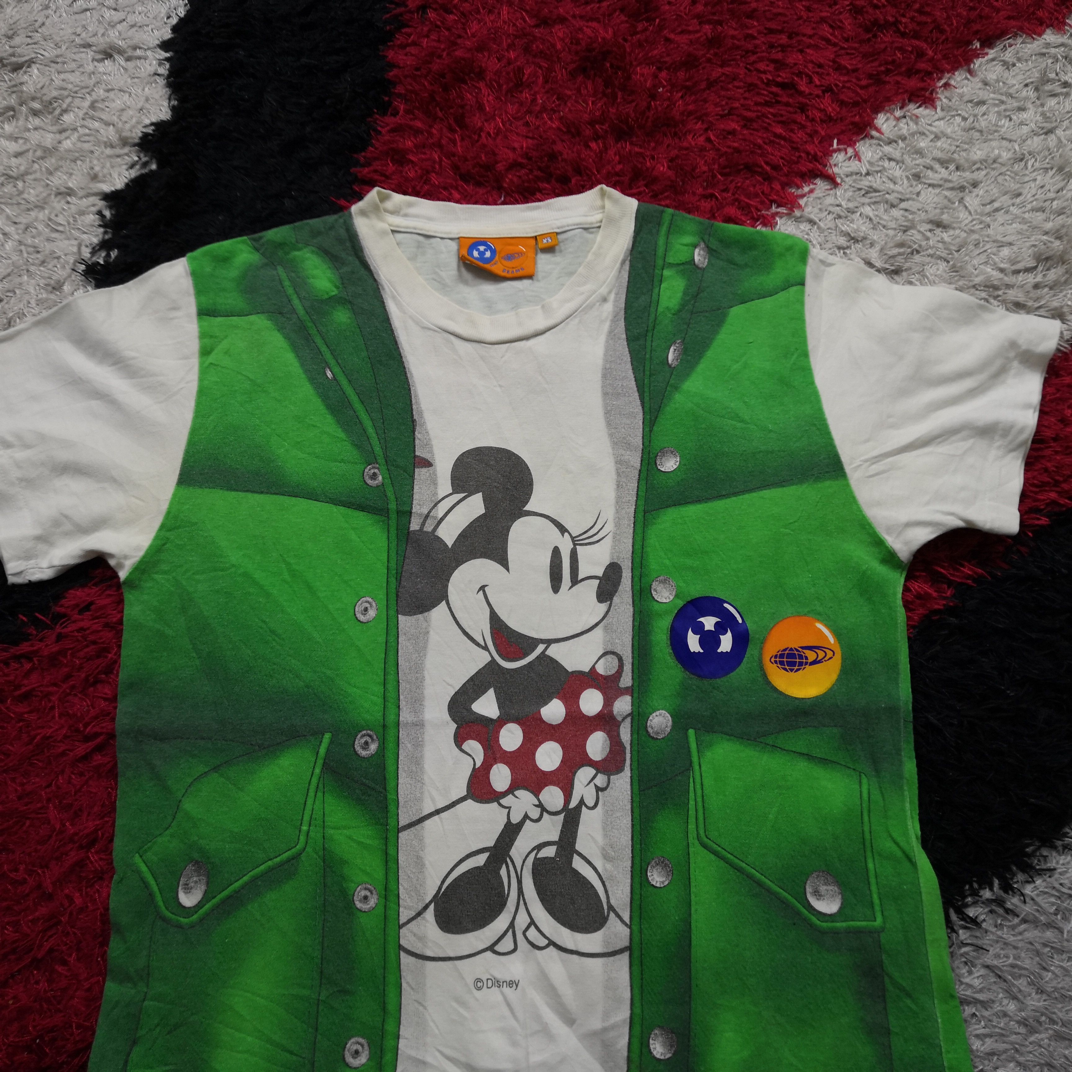 Beams Plus Tokyo Disney X Beams Minnie Mouse Full Print T Shirt Tees Size S / US 4 / IT 40 - 3 Thumbnail