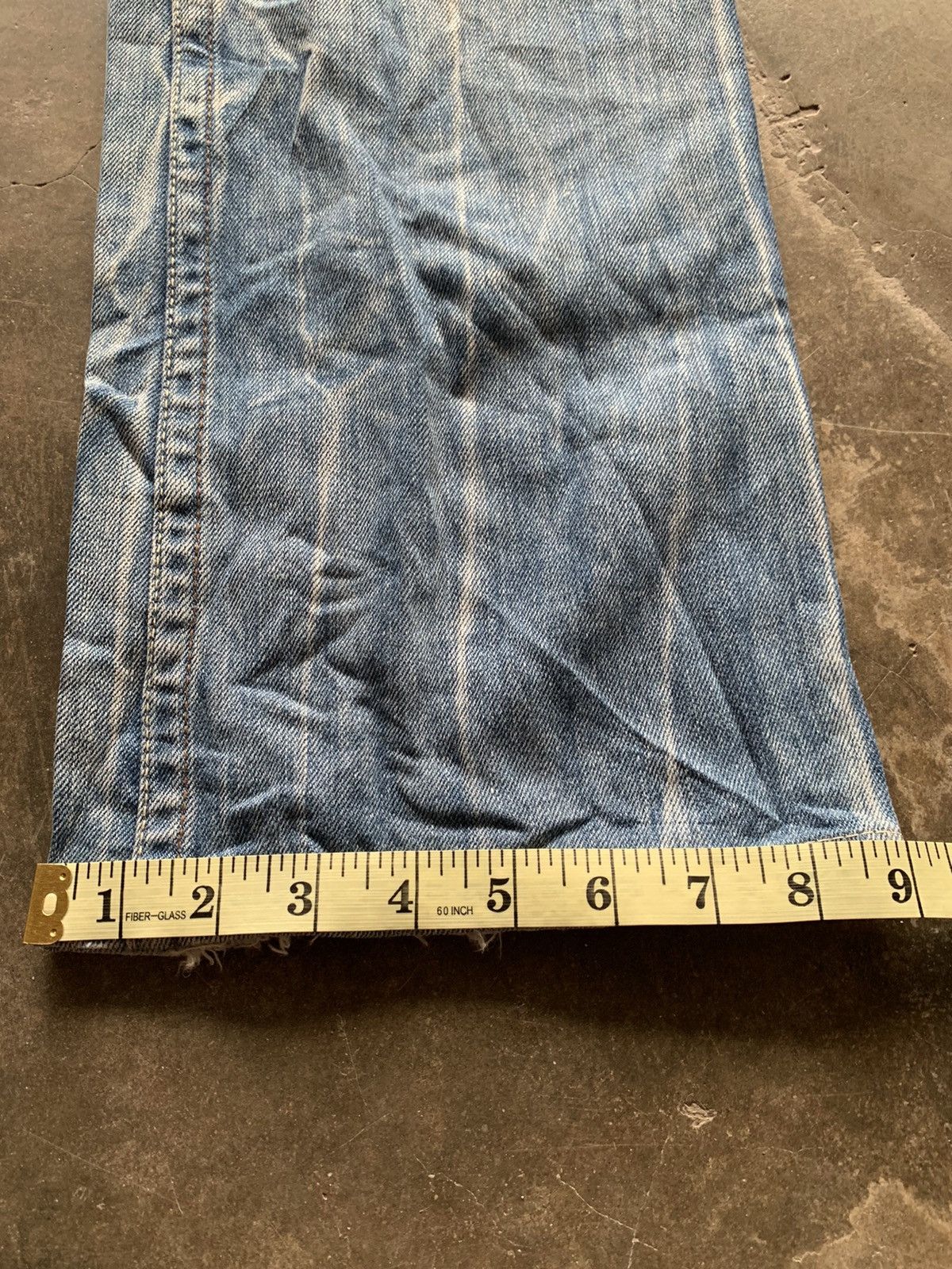 Japanese Brand Red Pepper Distressed Denim Size US 26 / EU 42 - 12 Thumbnail