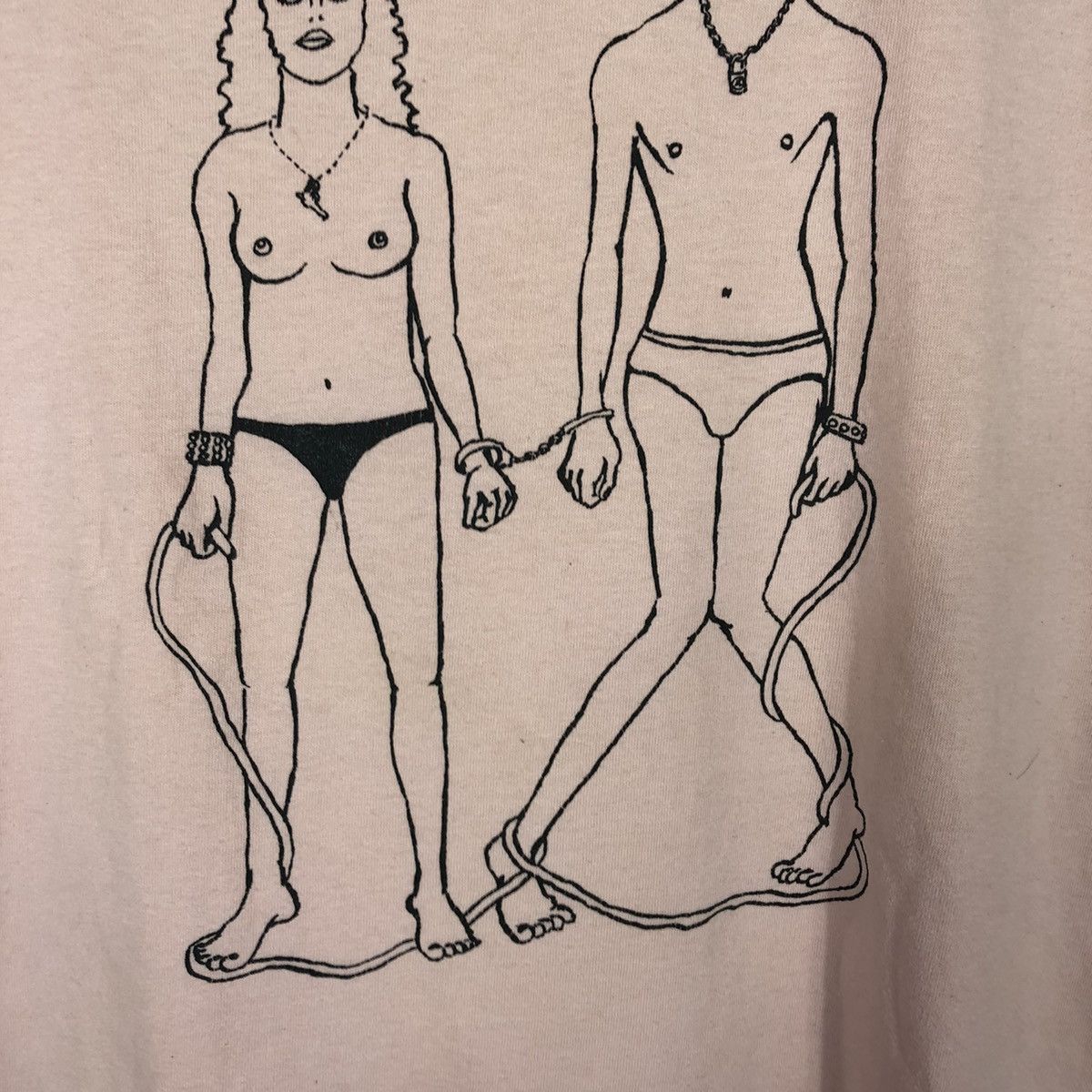 Band Tees × Vintage 🔥Rare🔥Vintage Sid N Nancy Naked Handcuff Sex Pistol Punk Tee Size US L / EU 52-54 / 3 - 4 Thumbnail