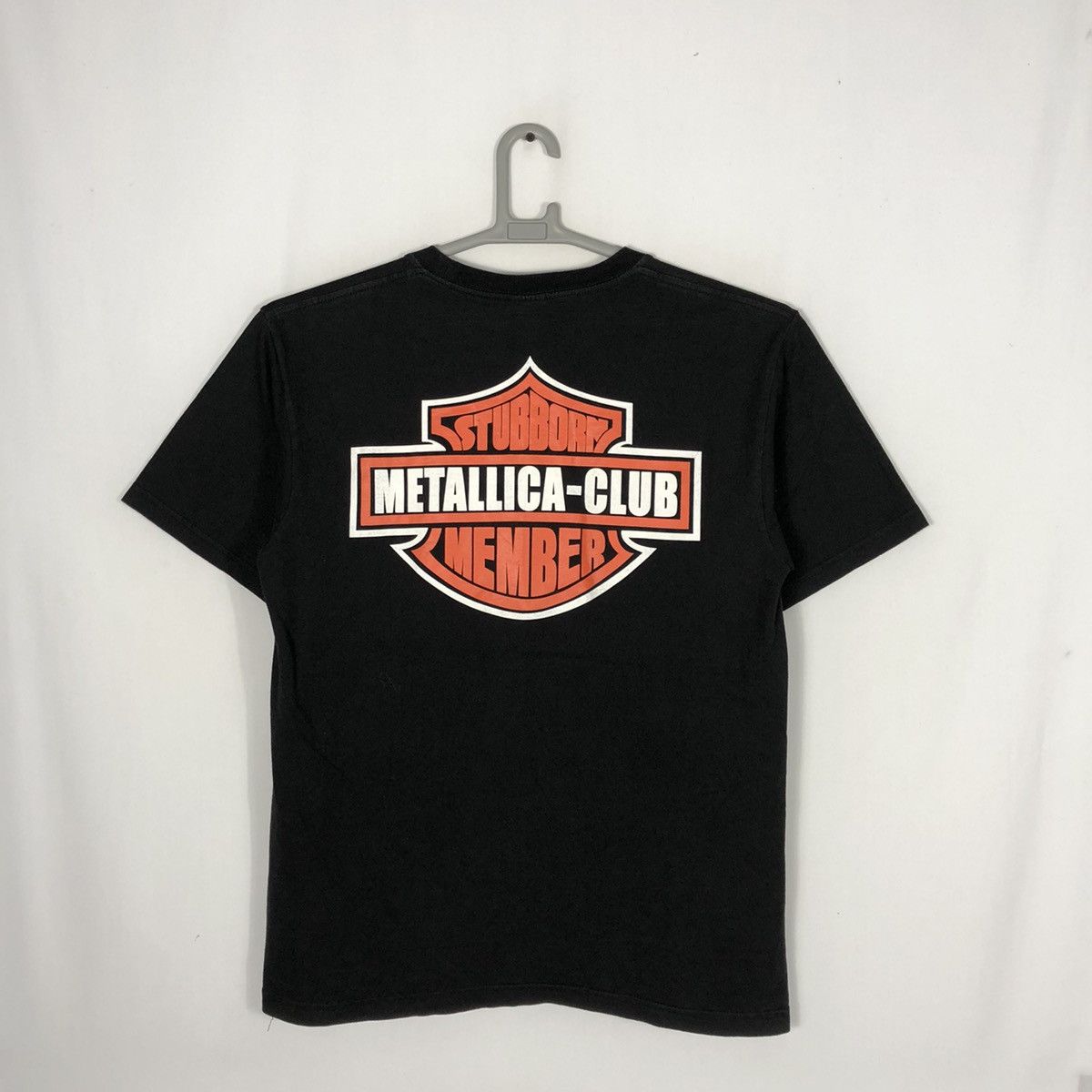 Band Tees × Metallica × Vintage 🔥Rare🔥Metallica Rip Off Harley Davidson In Club Promo Tee Size US M / EU 48-50 / 2 - 5 Thumbnail