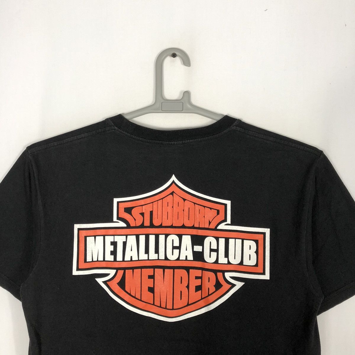 Band Tees × Metallica × Vintage 🔥Rare🔥Metallica Rip Off Harley Davidson In Club Promo Tee Size US M / EU 48-50 / 2 - 6 Thumbnail