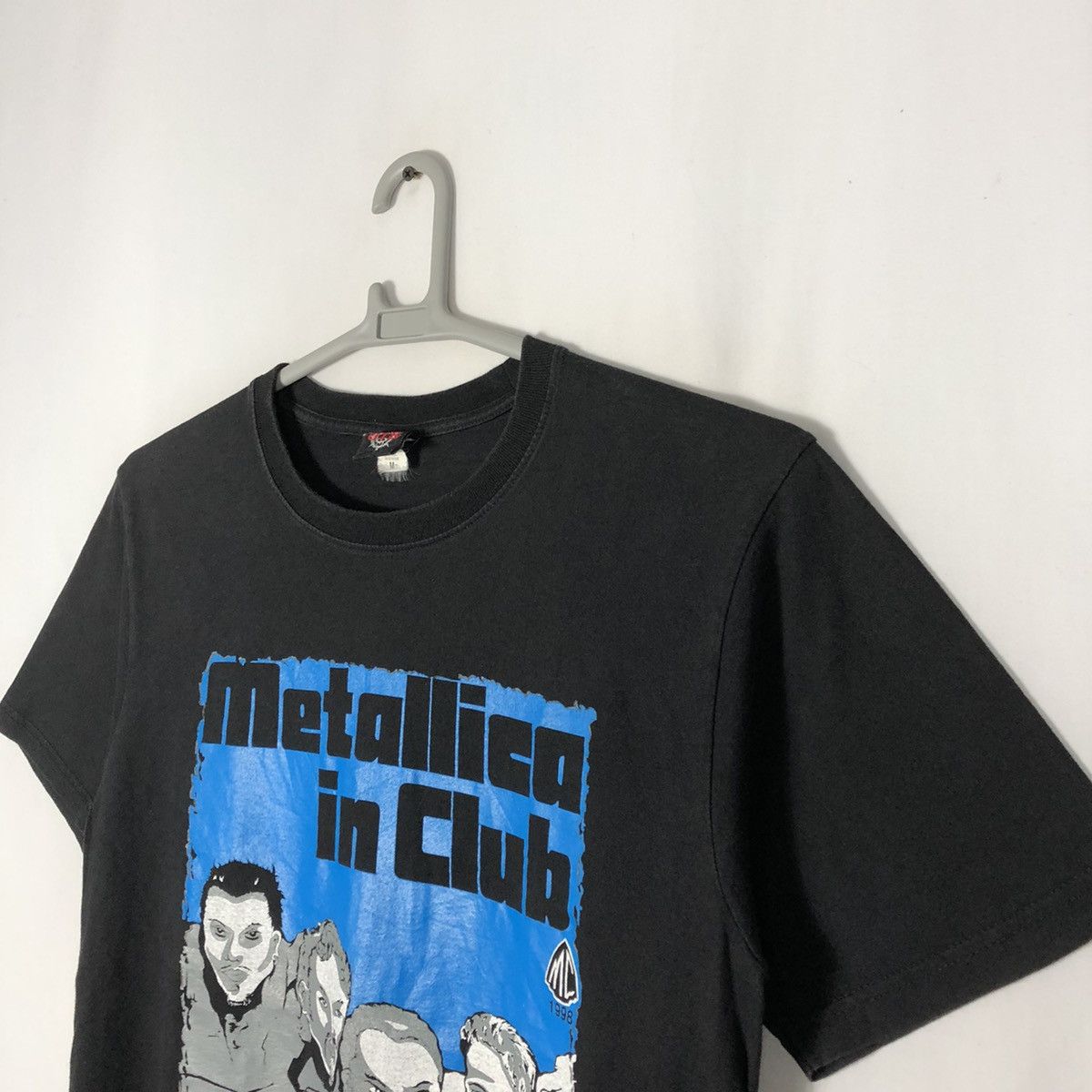 Band Tees × Metallica × Vintage 🔥Rare🔥Metallica Rip Off Harley Davidson In Club Promo Tee Size US M / EU 48-50 / 2 - 7 Thumbnail