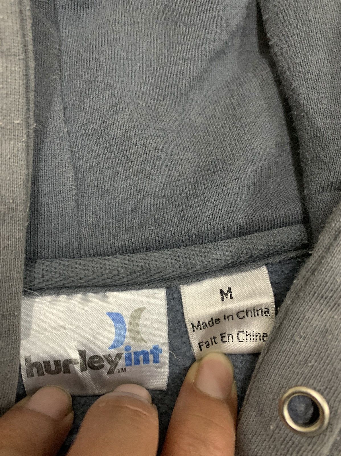 Hurley × Vintage Vintage Hurley International Hoodie Size US L / EU 52-54 / 3 - 5 Thumbnail