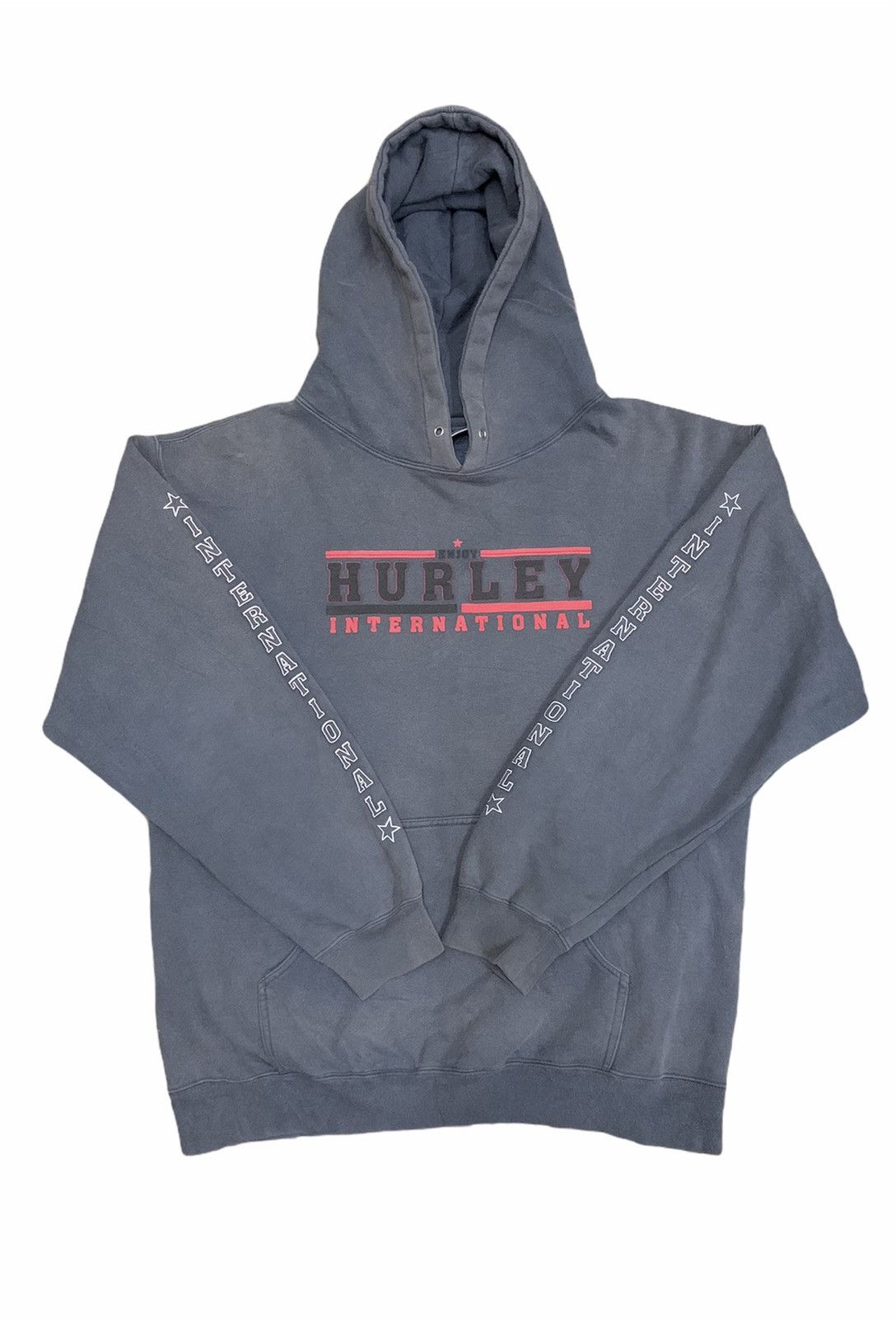 Hurley × Vintage Vintage Hurley International Hoodie Size US L / EU 52-54 / 3 - 1 Thumbnail