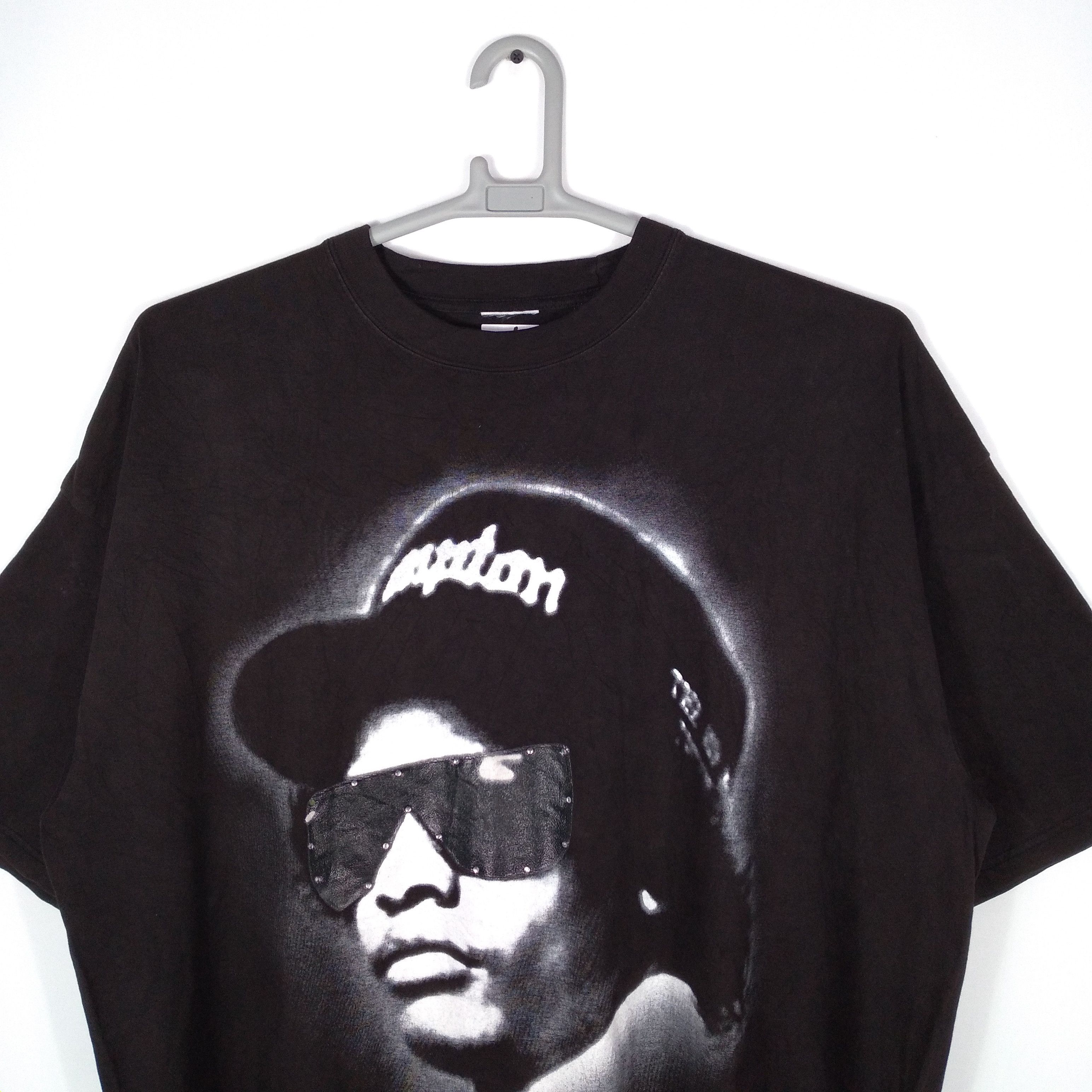 Rap Tees × Vintage 🔥Sick🔥90s🔥Vintage Eazy E Brompton Icon Hip Hop Promo Rap Tee Size US XXL / EU 58 / 5 - 2 Thumbnail