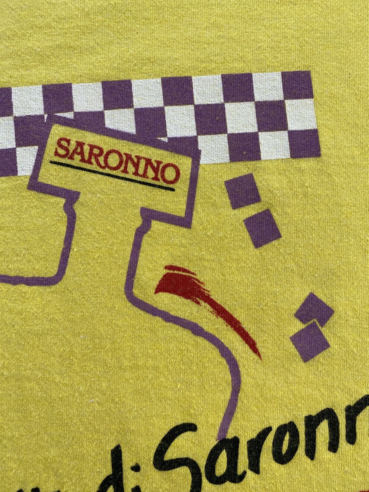 Vintage Vintage 80’s Amaretto Saronno Single Stitch Screen Stars Tee Size US XL / EU 56 / 4 - 4 Thumbnail