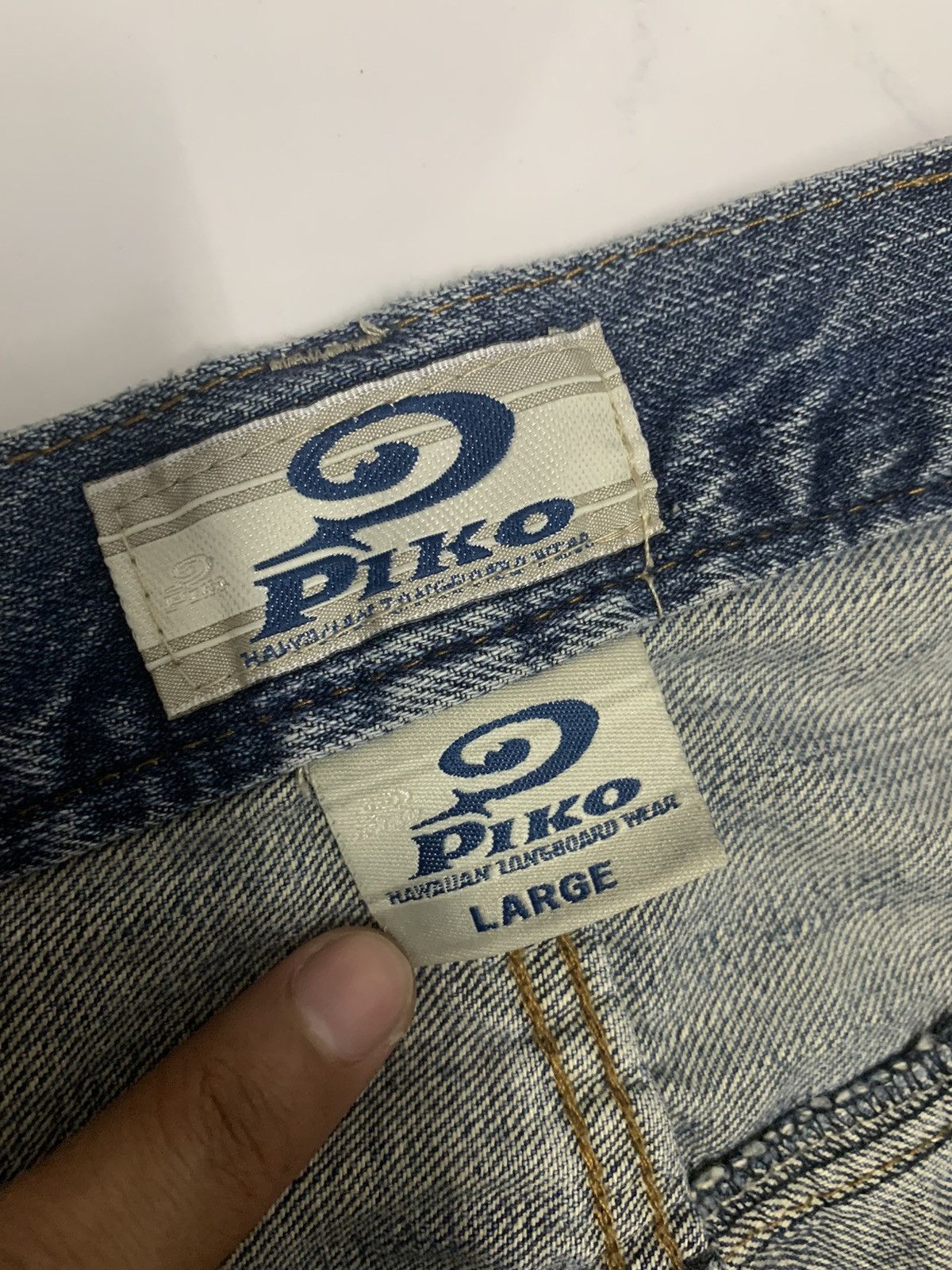 Piko Aloha Hawaii Cargo Denim Baggy Bondage