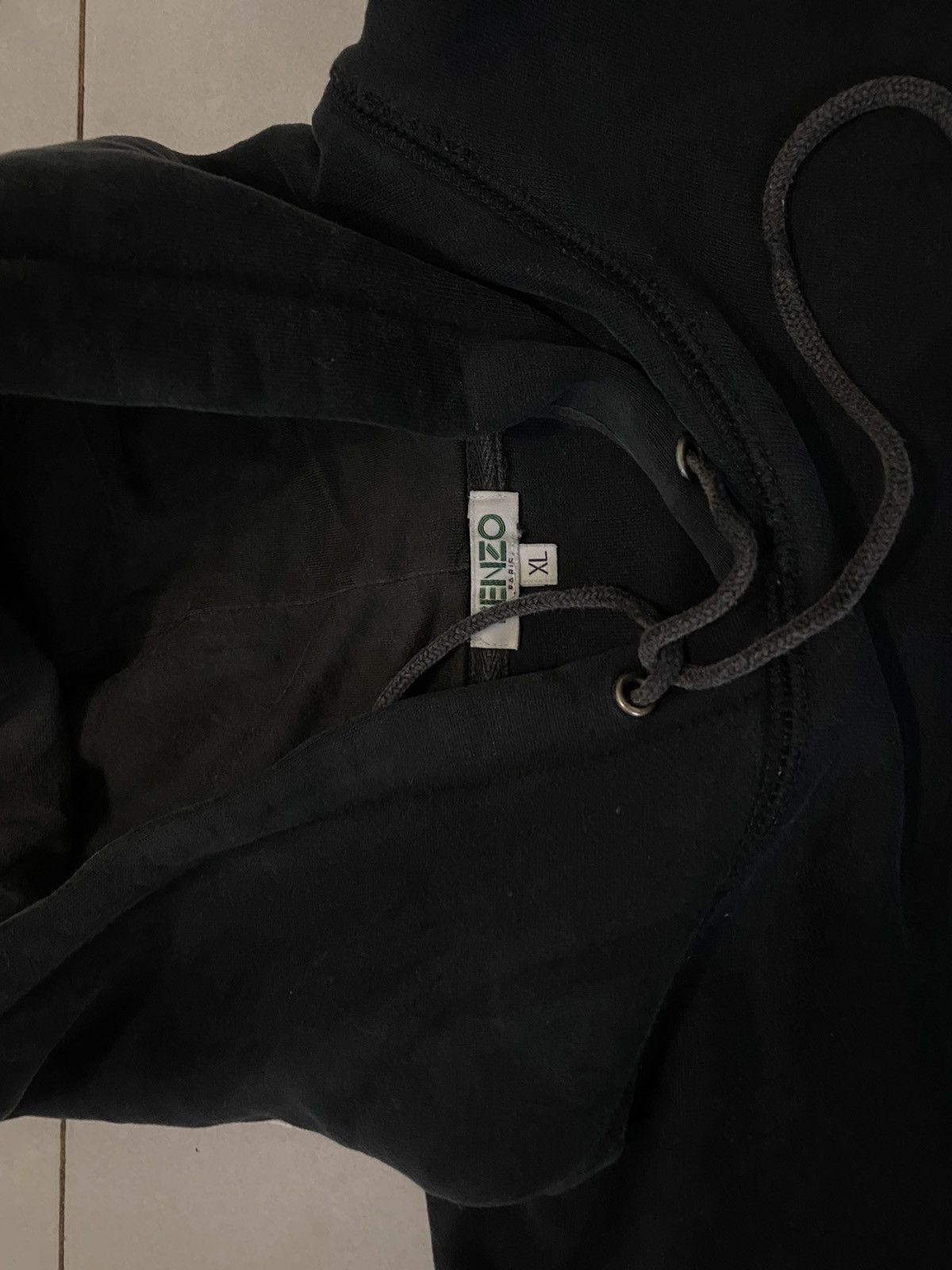Kenzo Distressed KENZO Tiger Hoodie Size US XL / EU 56 / 4 - 5 Thumbnail