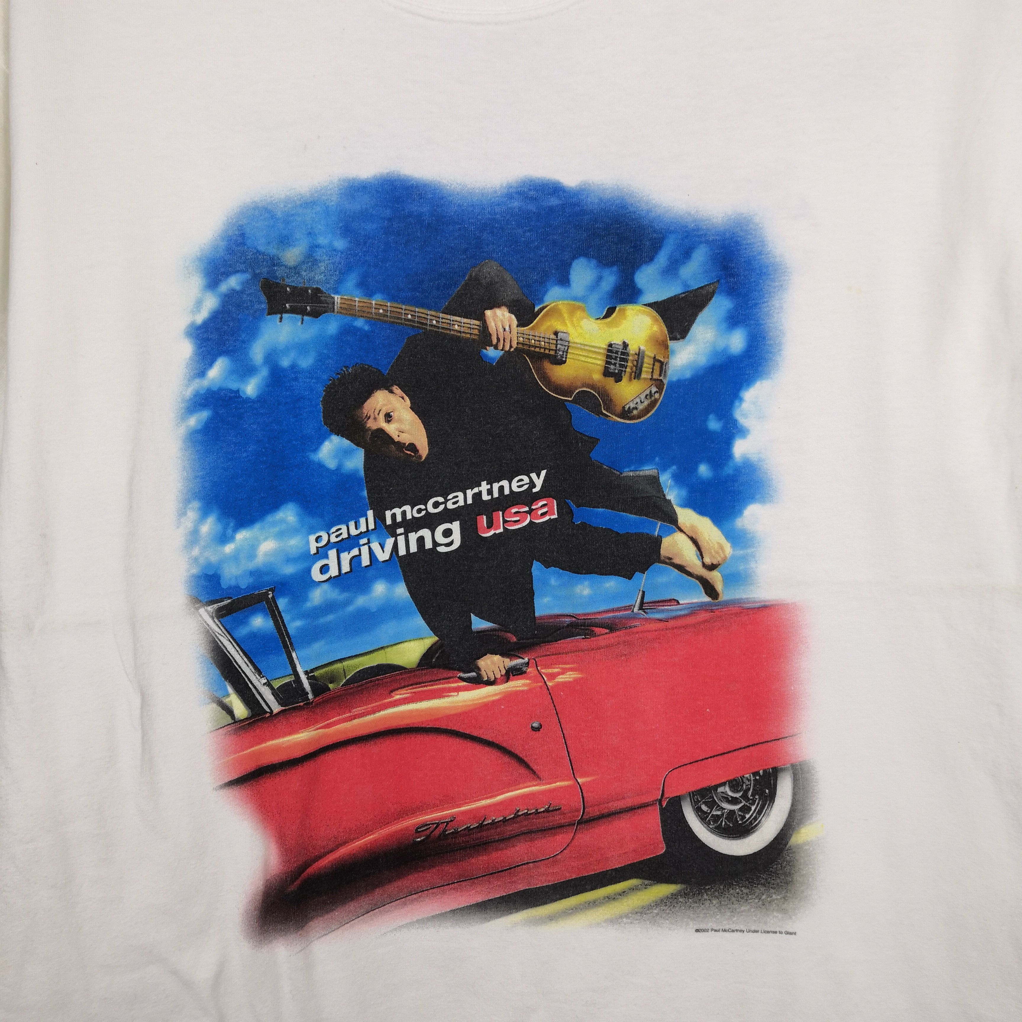 Band Tees Paul McCartney T Shirt Tour 2002 Band Tees | BS17642. Size US L / EU 52-54 / 3 - 5 Thumbnail