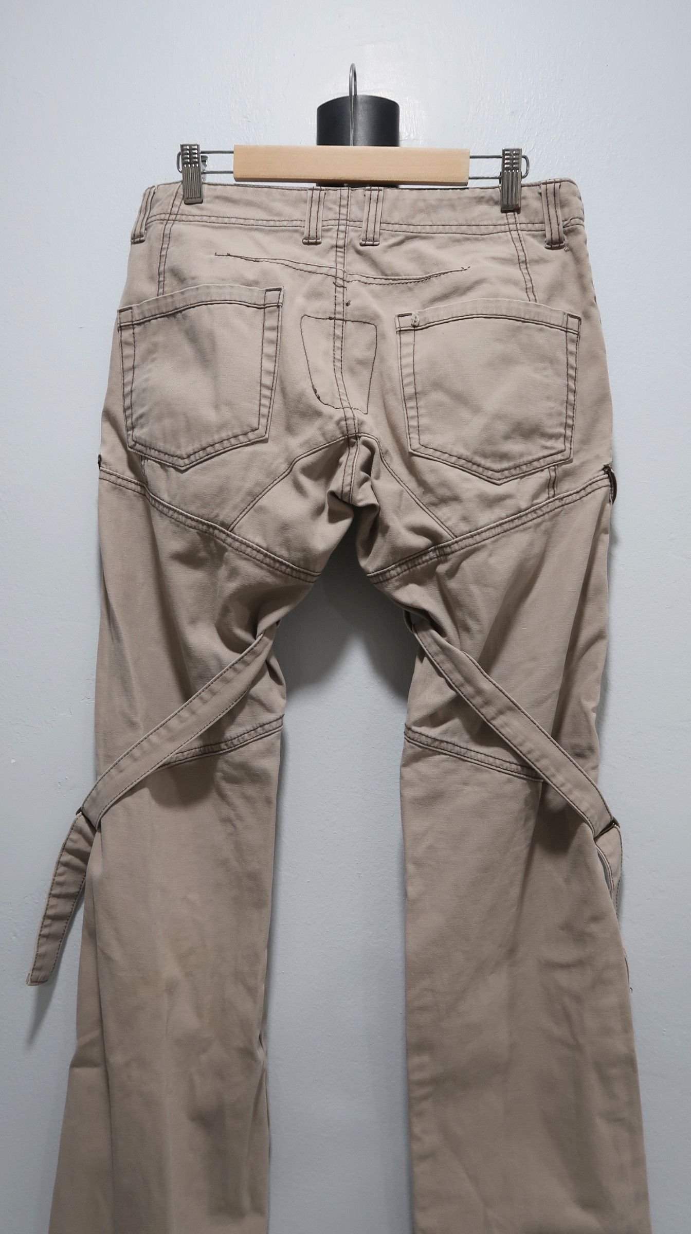 Seditionaries Japanese Sortisso Bondage Cargo Pants Size US 30 / EU 46 - 16 Thumbnail