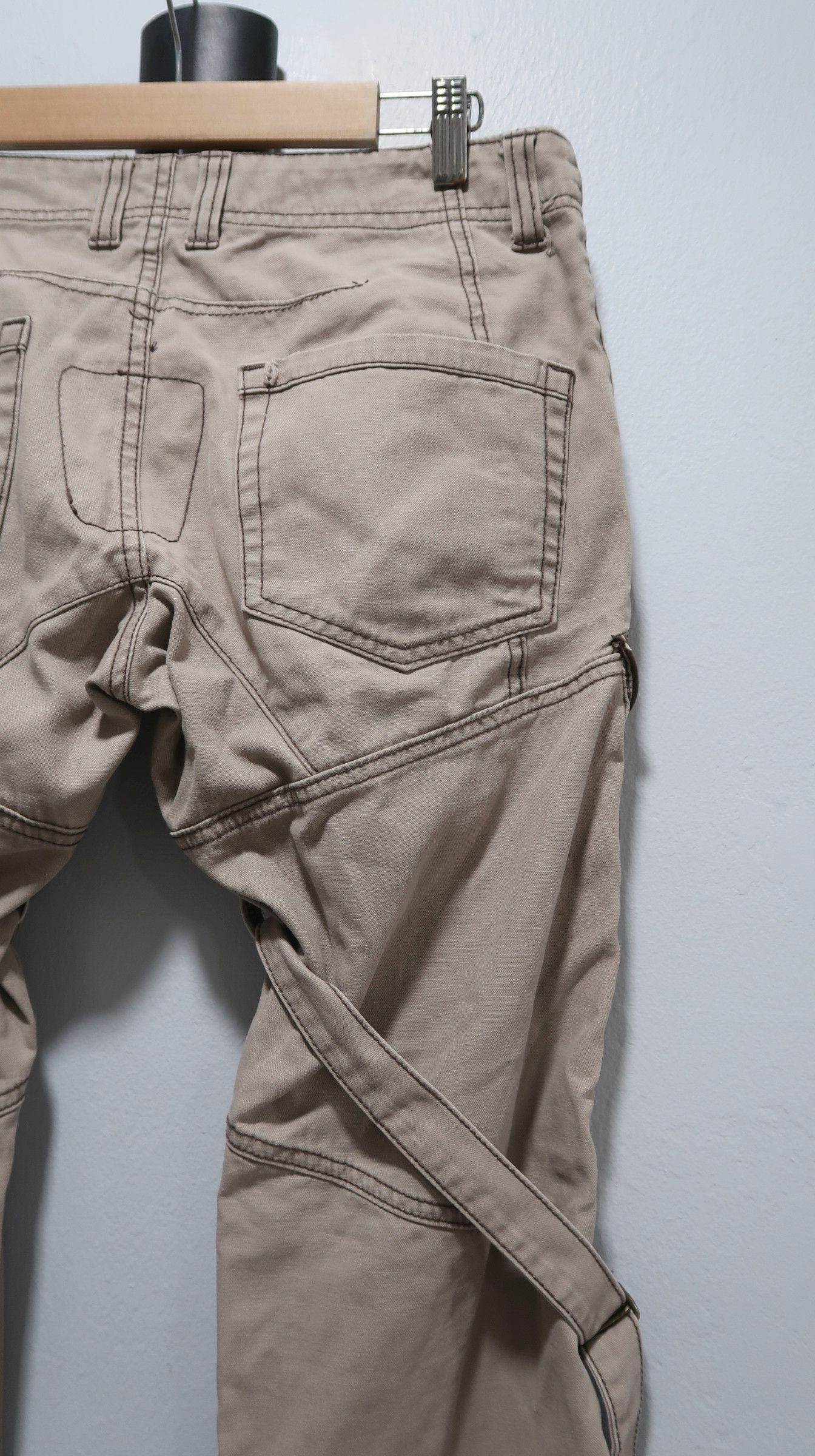 Seditionaries Japanese Sortisso Bondage Cargo Pants Size US 30 / EU 46 - 12 Thumbnail