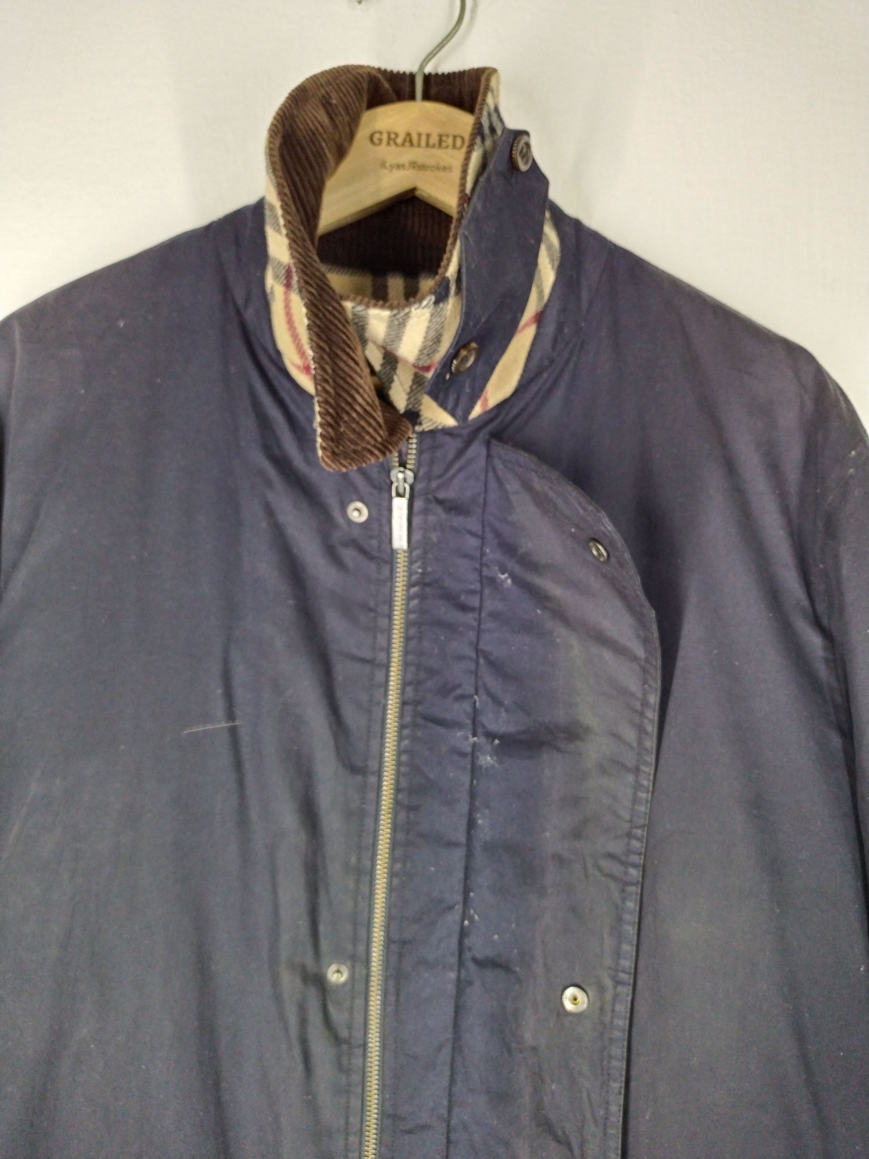 Burberry VINTAGE BURBERRY NOVA CHECK COAT JACKET Size US L / EU 52-54 / 3 - 4 Thumbnail