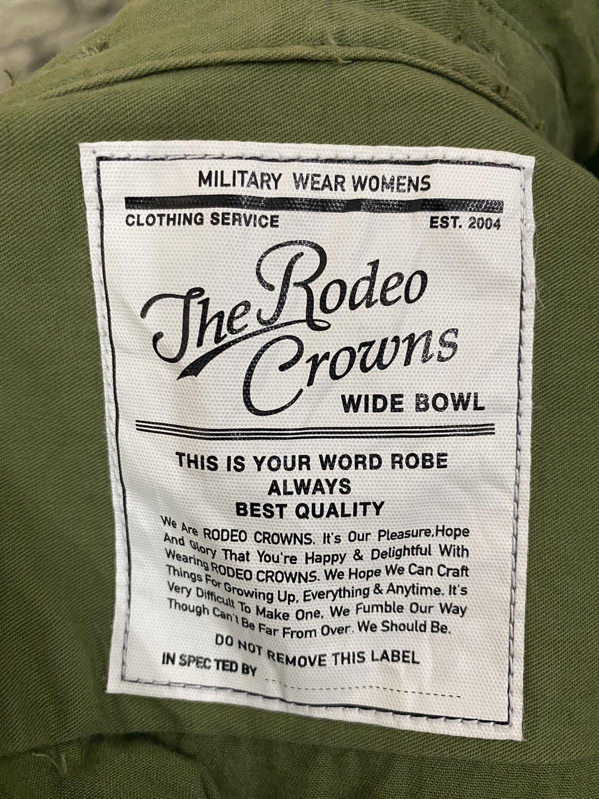 Japanese Brand Rodeo Crown military style worker jacket Size US M / EU 48-50 / 2 - 11 Thumbnail