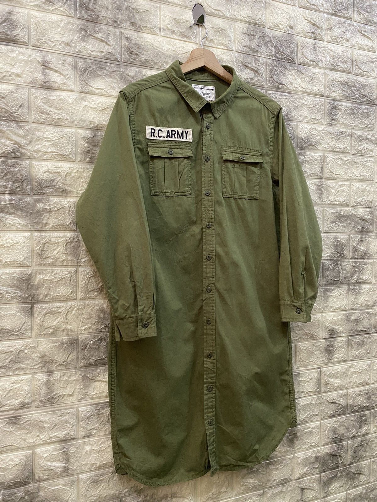 Japanese Brand Rodeo Crown military style worker jacket Size US M / EU 48-50 / 2 - 3 Thumbnail