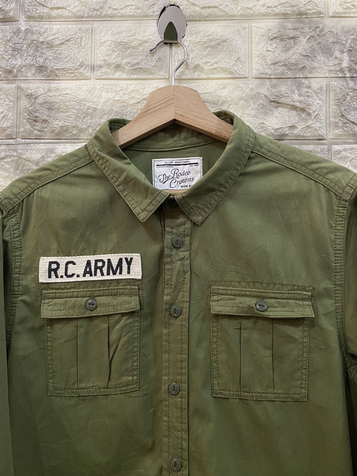 Japanese Brand Rodeo Crown military style worker jacket Size US M / EU 48-50 / 2 - 8 Thumbnail