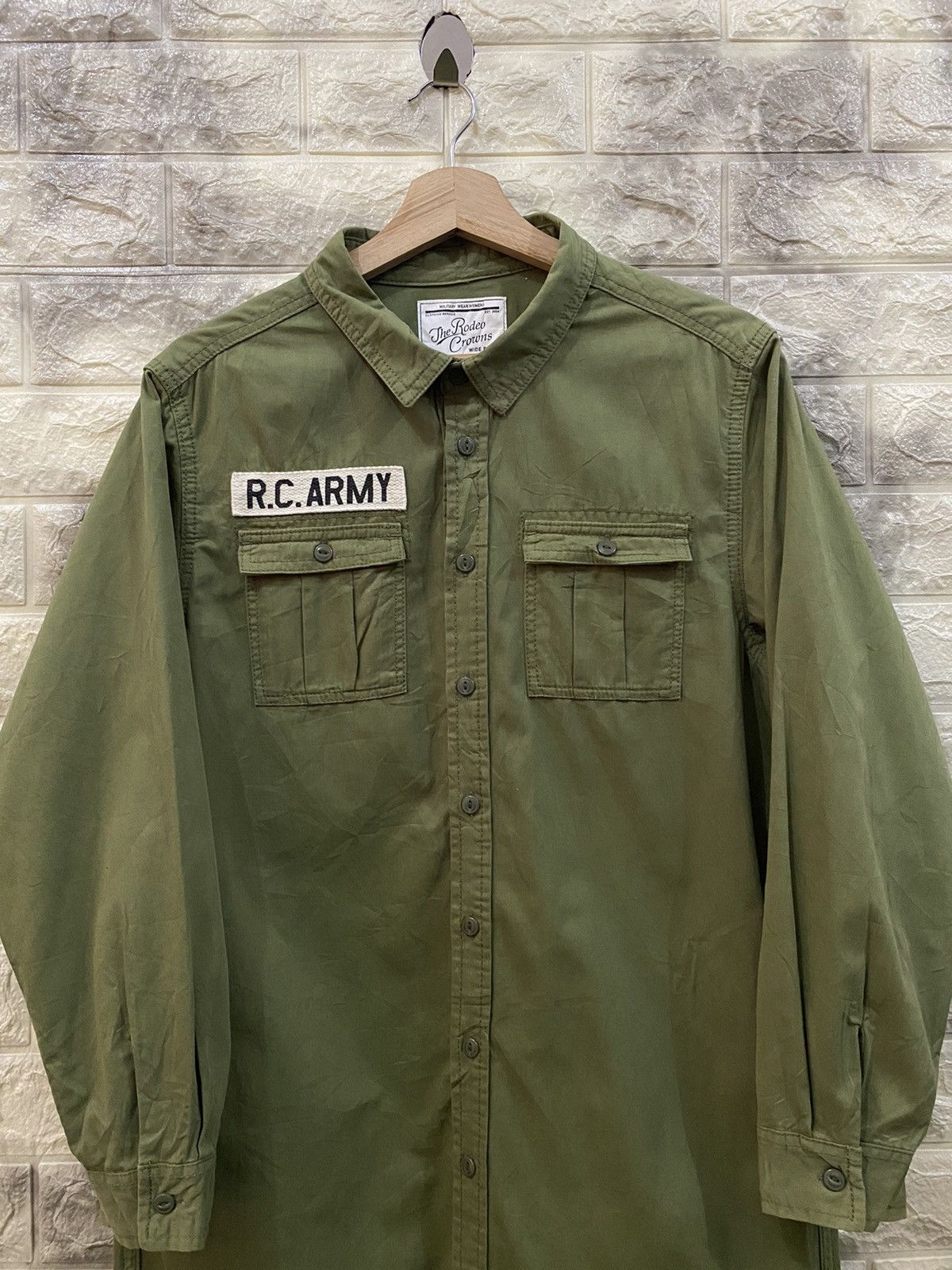 Japanese Brand Rodeo Crown military style worker jacket Size US M / EU 48-50 / 2 - 7 Thumbnail