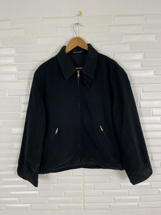 Vintage GRAB NOW🔥🔥Vintage Black Cotton Bomber Jacket Paris