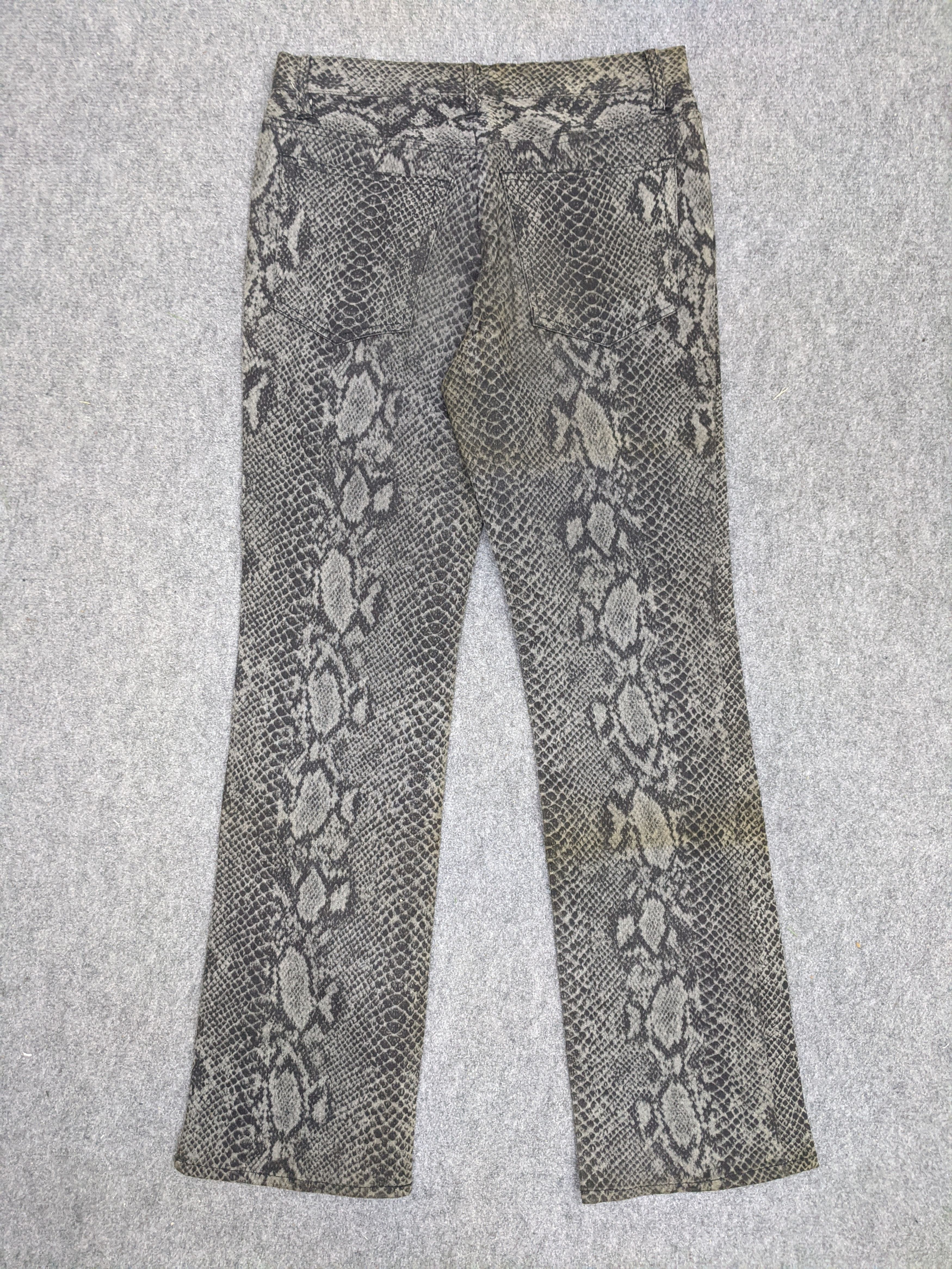 Hysteric Glamour I.Secret B Snake Pant By Hysteric Glamour DP0673 Size US 32 / EU 48 - 3 Thumbnail