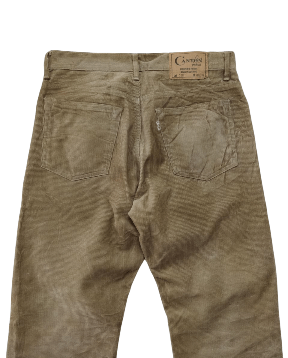 Japanese Brand Canton Japan Lot 518 Sanforized Corduroy Pants Size US 30 / EU 46 - 5 Thumbnail