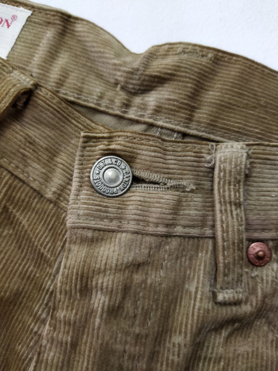 Japanese Brand Canton Japan Lot 518 Sanforized Corduroy Pants Size US 30 / EU 46 - 7 Thumbnail