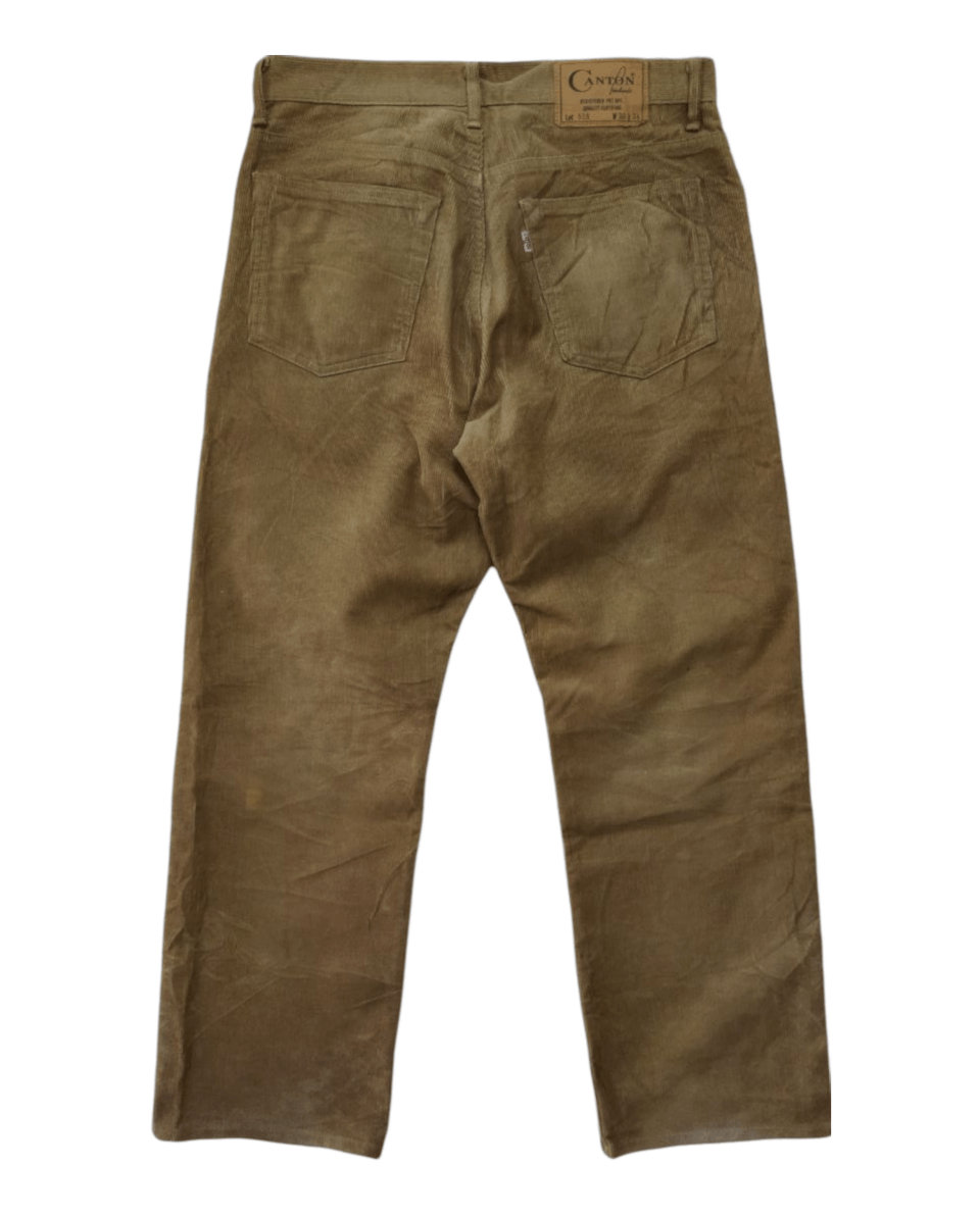 Japanese Brand Canton Japan Lot 518 Sanforized Corduroy Pants Size US 30 / EU 46 - 4 Thumbnail