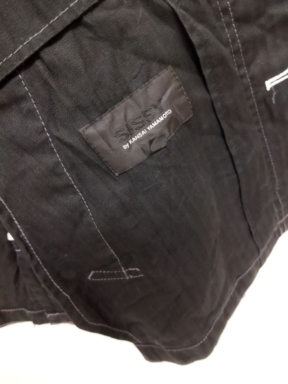 Kansai Yamamoto Kansai Yamamoto Distressed Jacket - Size M Size US M / EU 48-50 / 2 - 6 Thumbnail