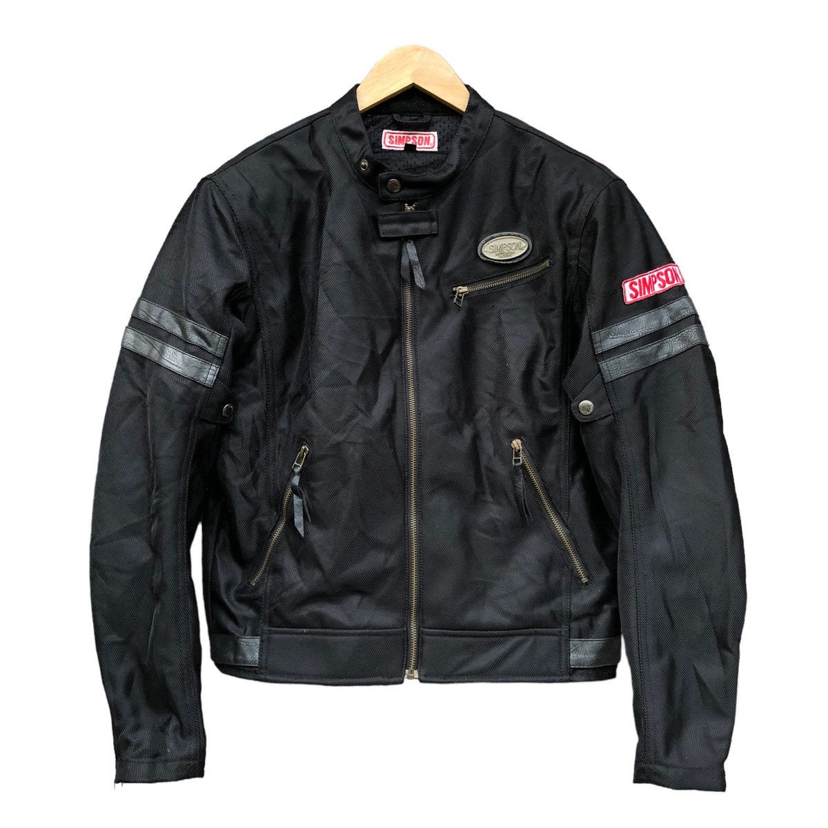 image of Simpson North Carolina Racing Jacket in Black, Women's (Size Medium)