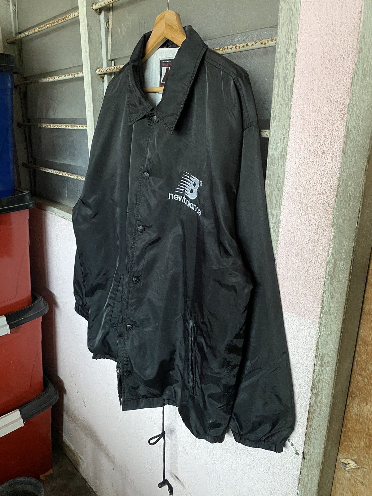 New Balance AW Vintage New Balance Coach Jacket Size US L / EU 52-54 / 3 - 4 Thumbnail