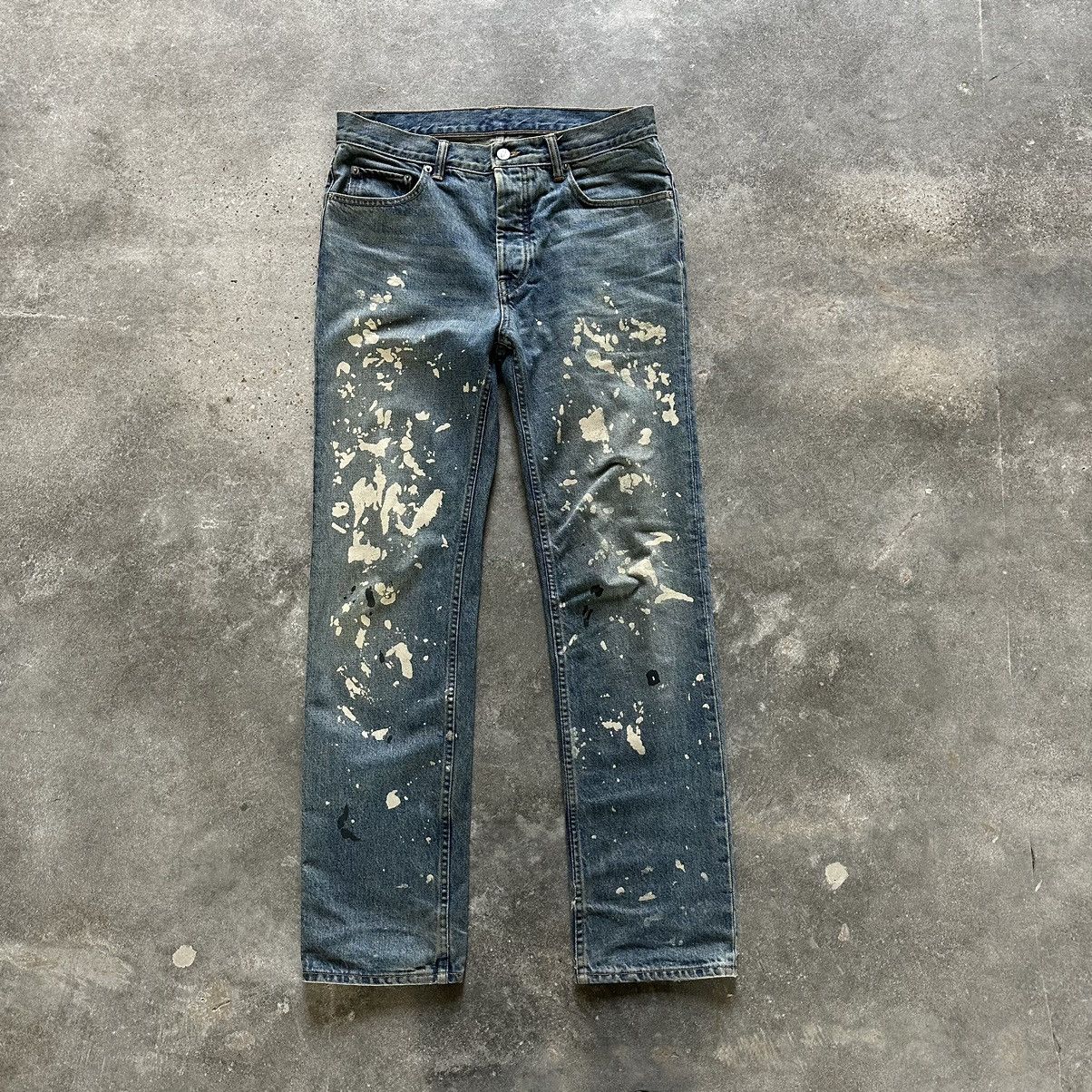 image of Helmut Lang Re-Edition Painter Denim in Blue, Men's (Size 33)