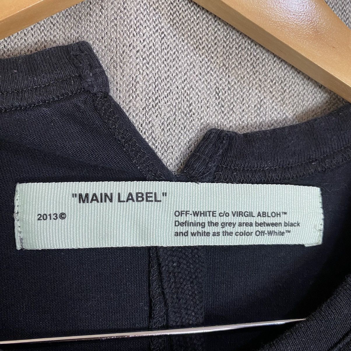 Off-White Off White - Square Hands Asymmetric T-Shirt Size US L / EU 52-54 / 3 - 10 Thumbnail