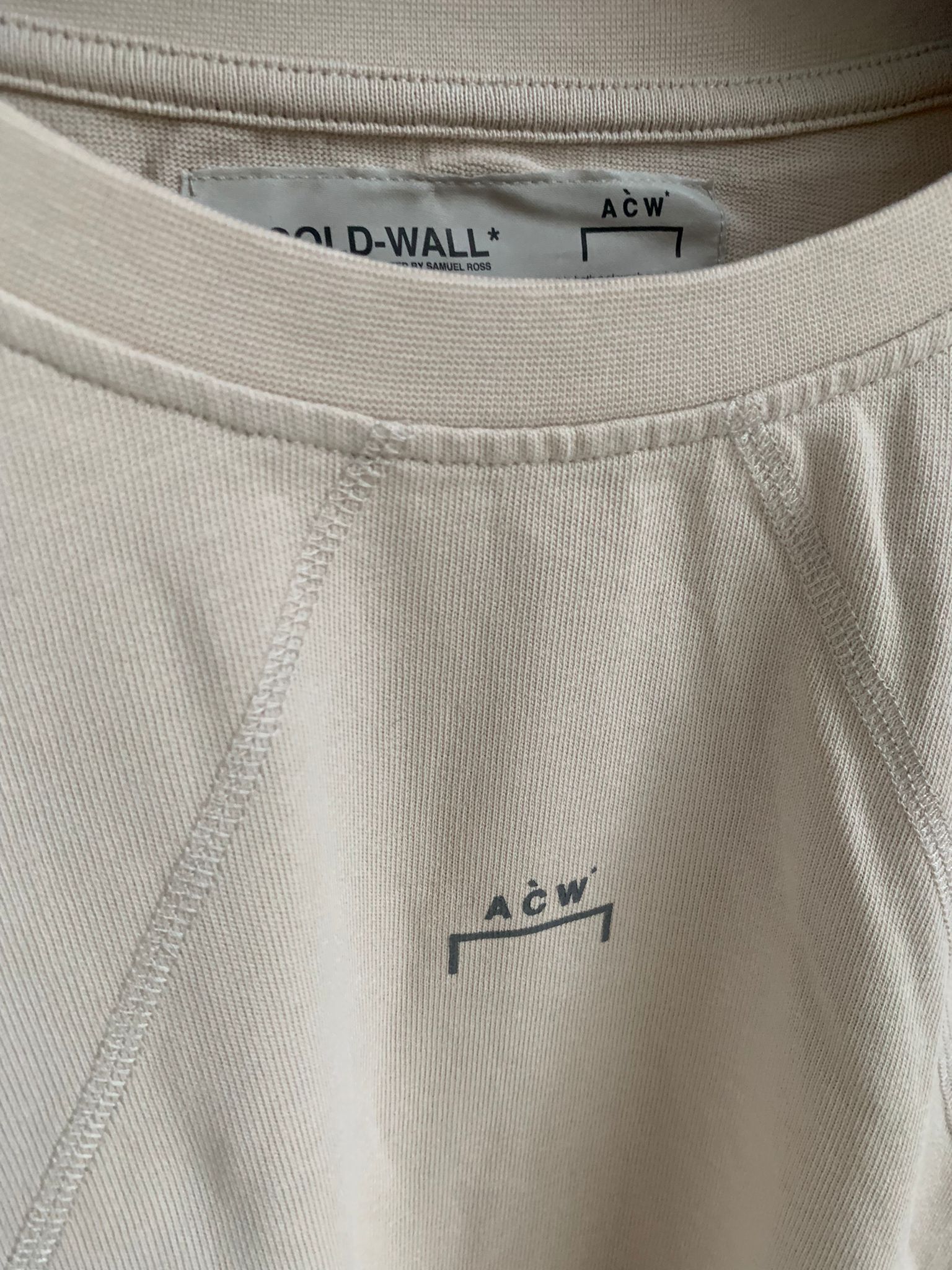 A-COLD-WALL* Embroidered Back Logo Tee Size US XL / EU 56 / 4 - 4 Thumbnail