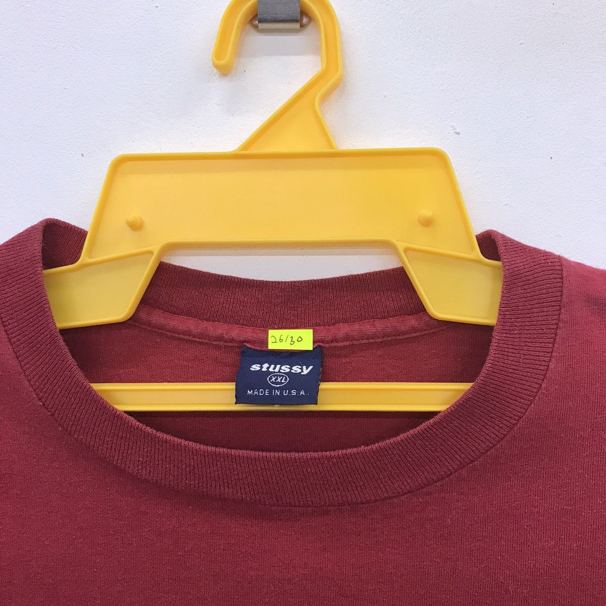 Stussy Rare!! Stussy Spellout tee Size US XXL / EU 58 / 5 - 9 Thumbnail