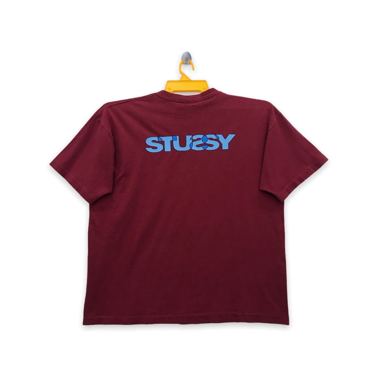 Stussy Rare!! Stussy Spellout tee Size US XXL / EU 58 / 5 - 1 Thumbnail