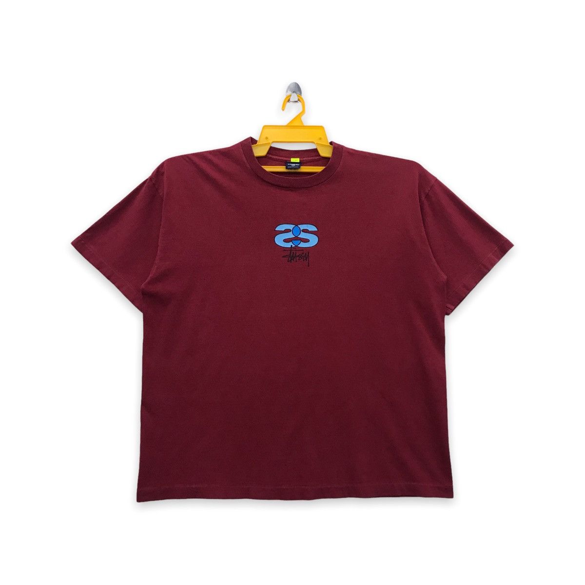 Stussy Rare!! Stussy Spellout tee Size US XXL / EU 58 / 5 - 5 Thumbnail