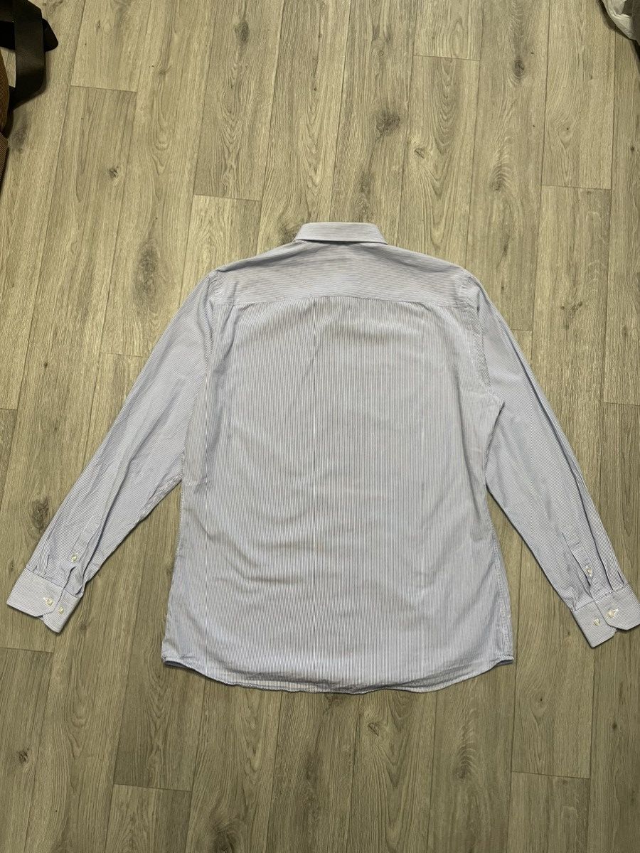 Moschino × Vintage Moschino Vintage Blue Heart Embroidered Shirt Size US M / EU 48-50 / 2 - 2 Thumbnail